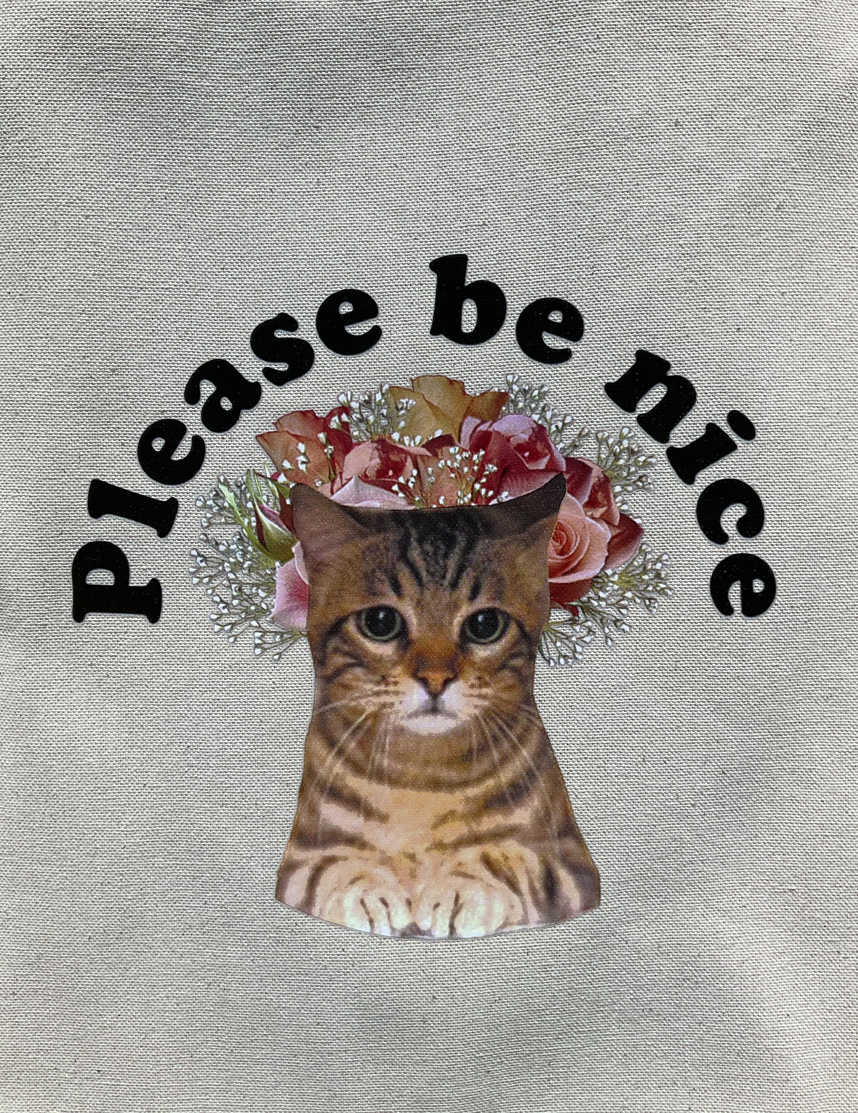 Please Be Nice Tote Bag (Clearance)