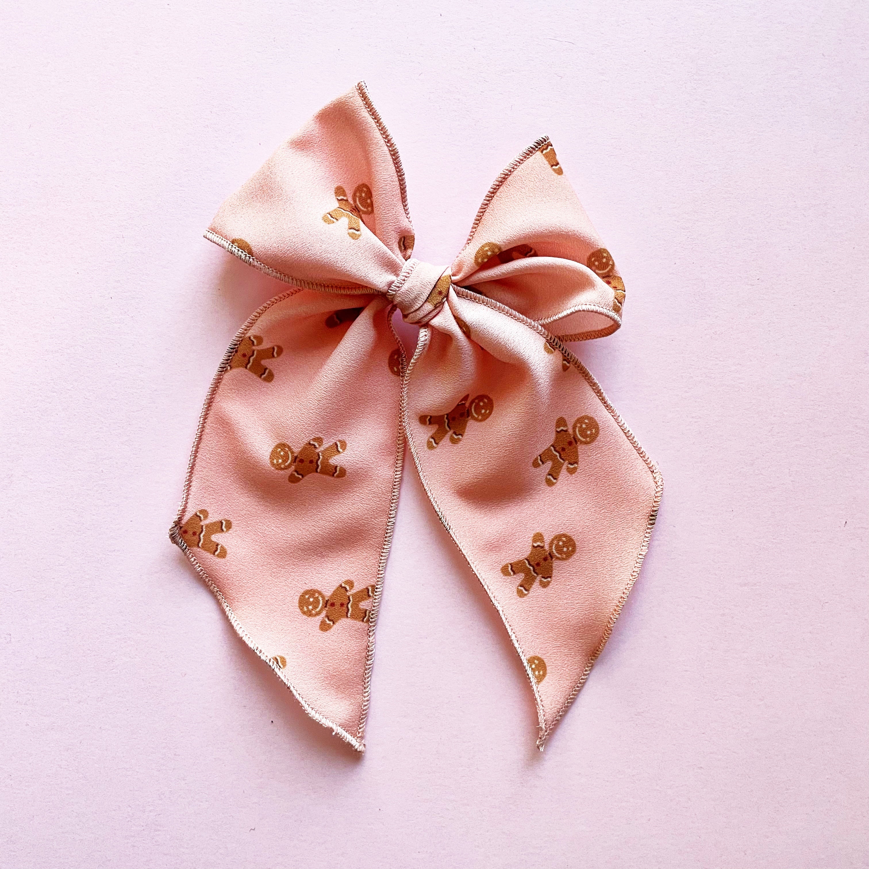 Gingerbread Man Elle Bow