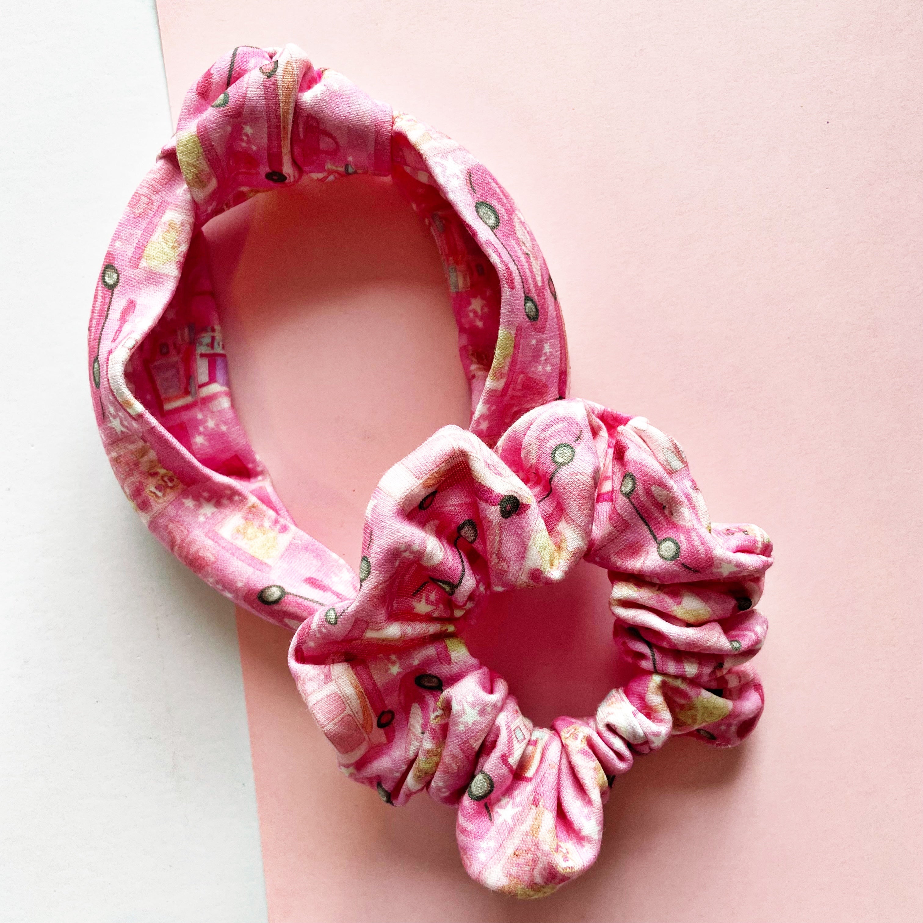 Dreamhouse Headband/Scrunchie