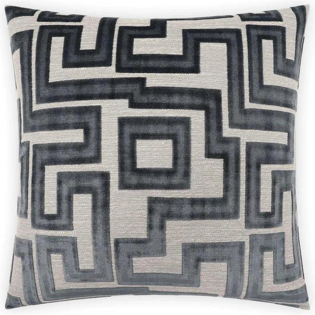 ist Steel Grey Throw Pillow Insert