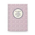 It Is What It Is Notebook: Purple Flowers