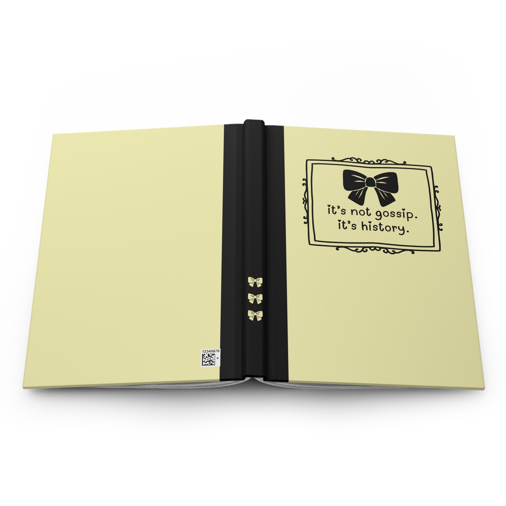 It's History Notebook: Yellow