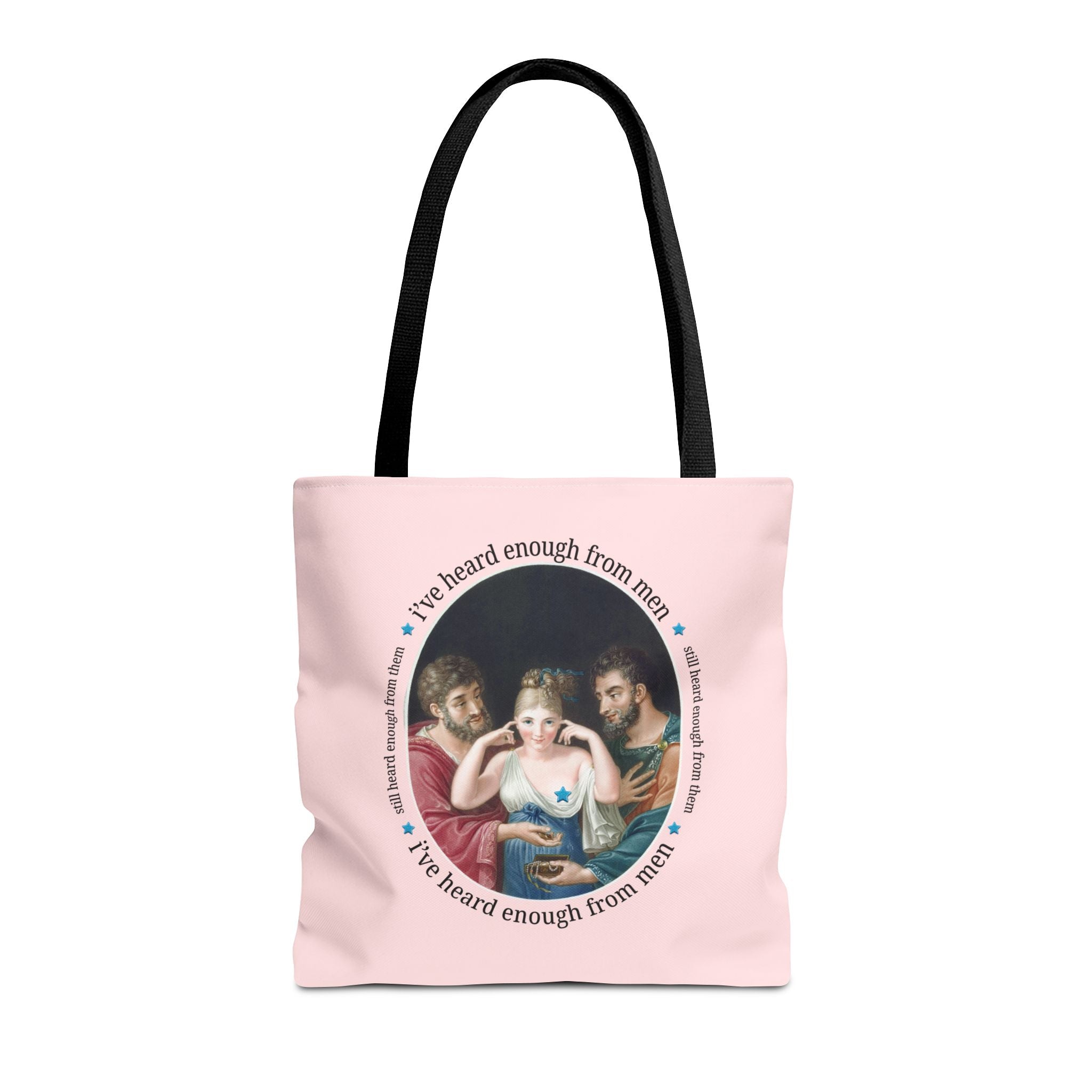 I've Heard Enough From Men Feminist Art History Tote Bag