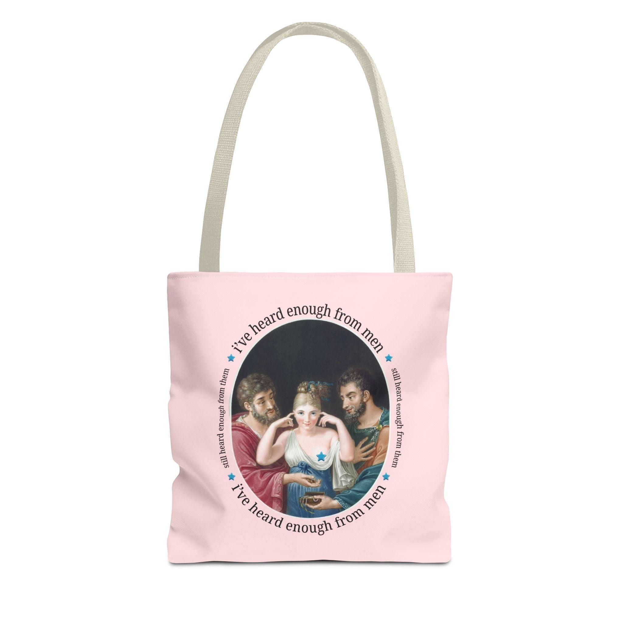 I've Heard Enough From Men Feminist Art History Tote Bag