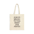 Jane Austen Tote Bag