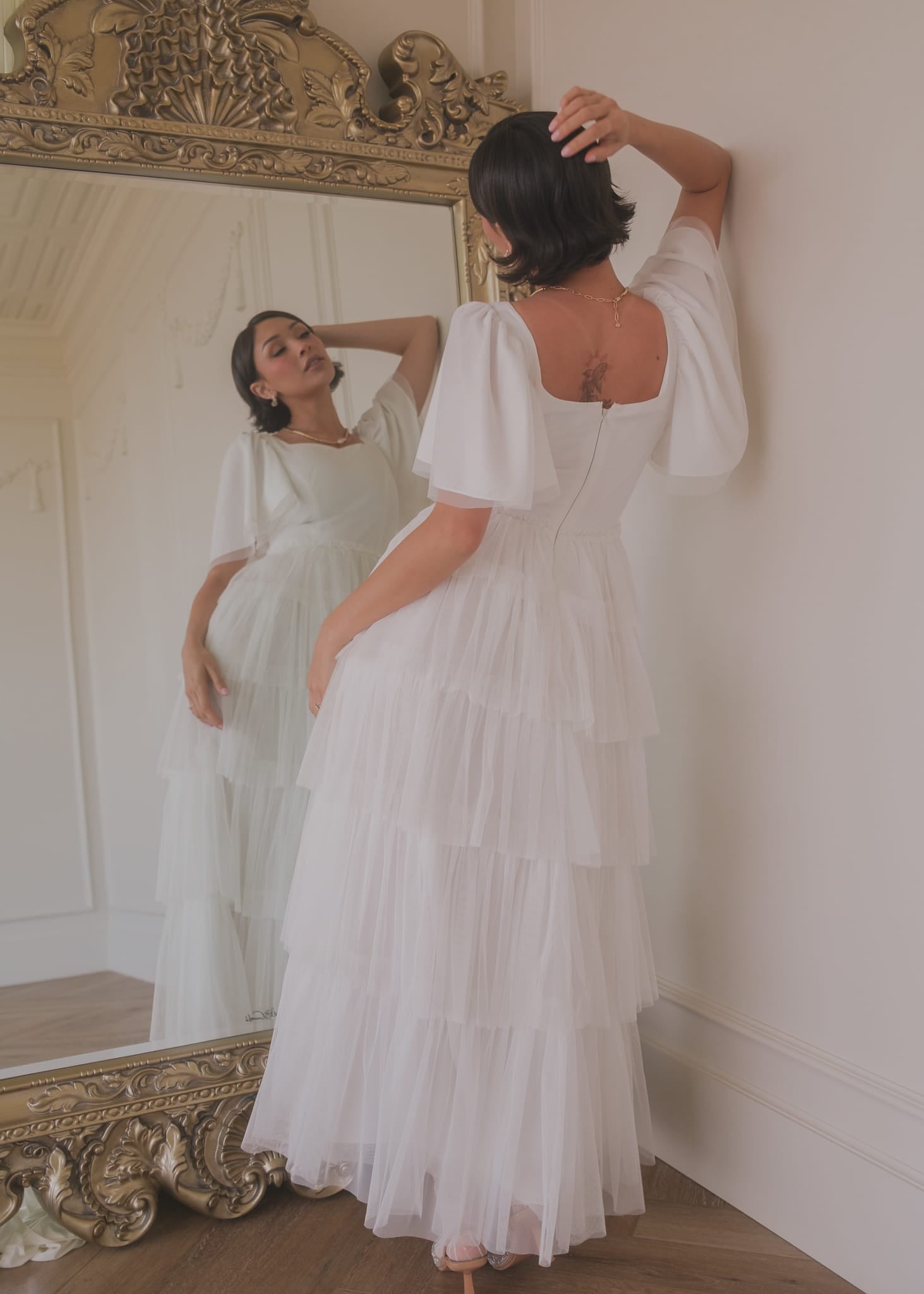 Allegro Dress White