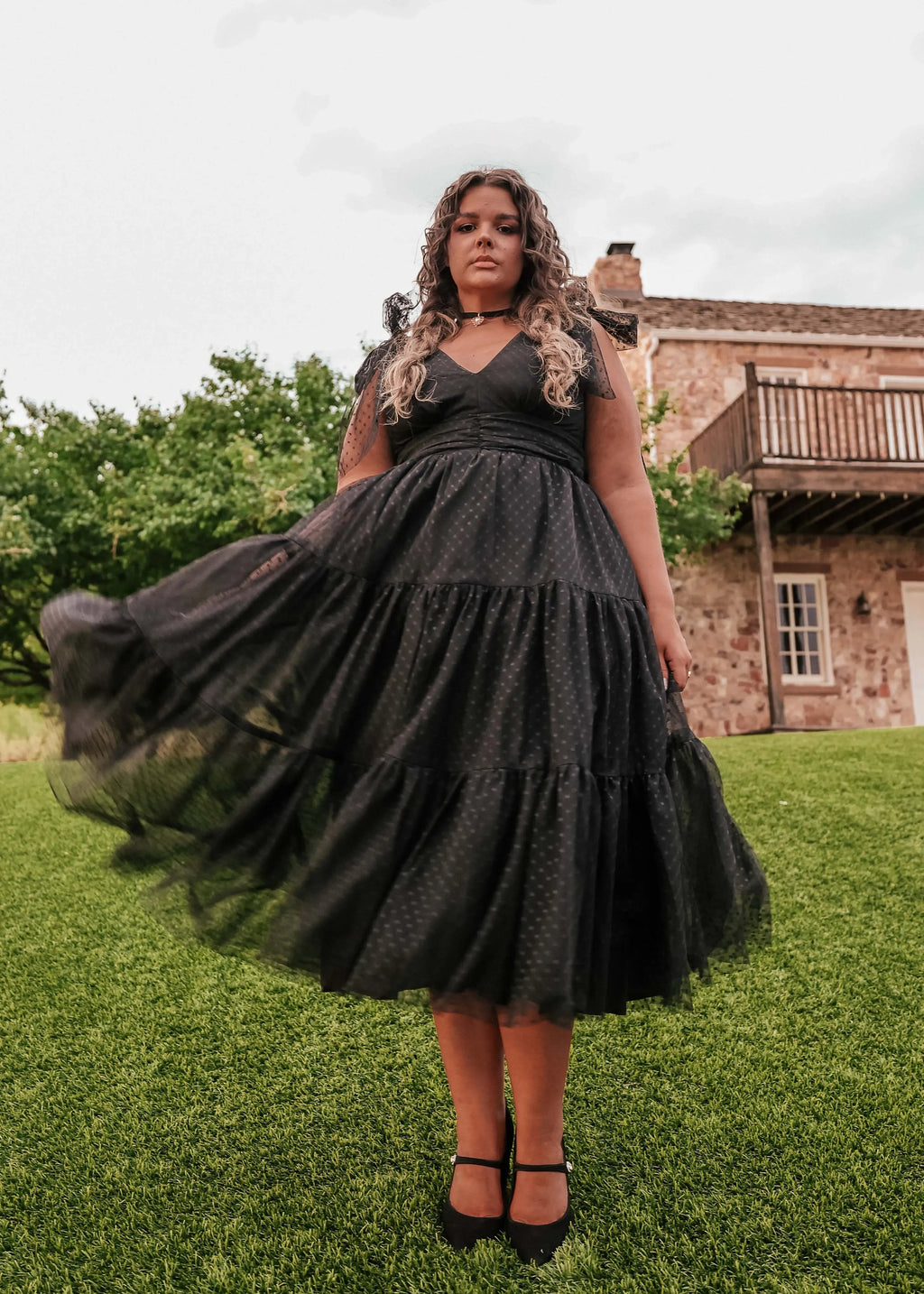Jeanne Dress Black