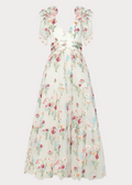 Margaret Floral Embroidered Maxi Wedding Dress