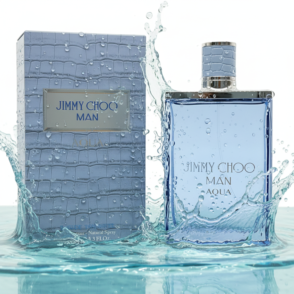 Jimmy Choo Man Aqua Eau de Toilette 3.4 oz / 100ml Cologne for Men