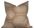 Kamba Pillow Cover in Sand, Susan Connor Textiles