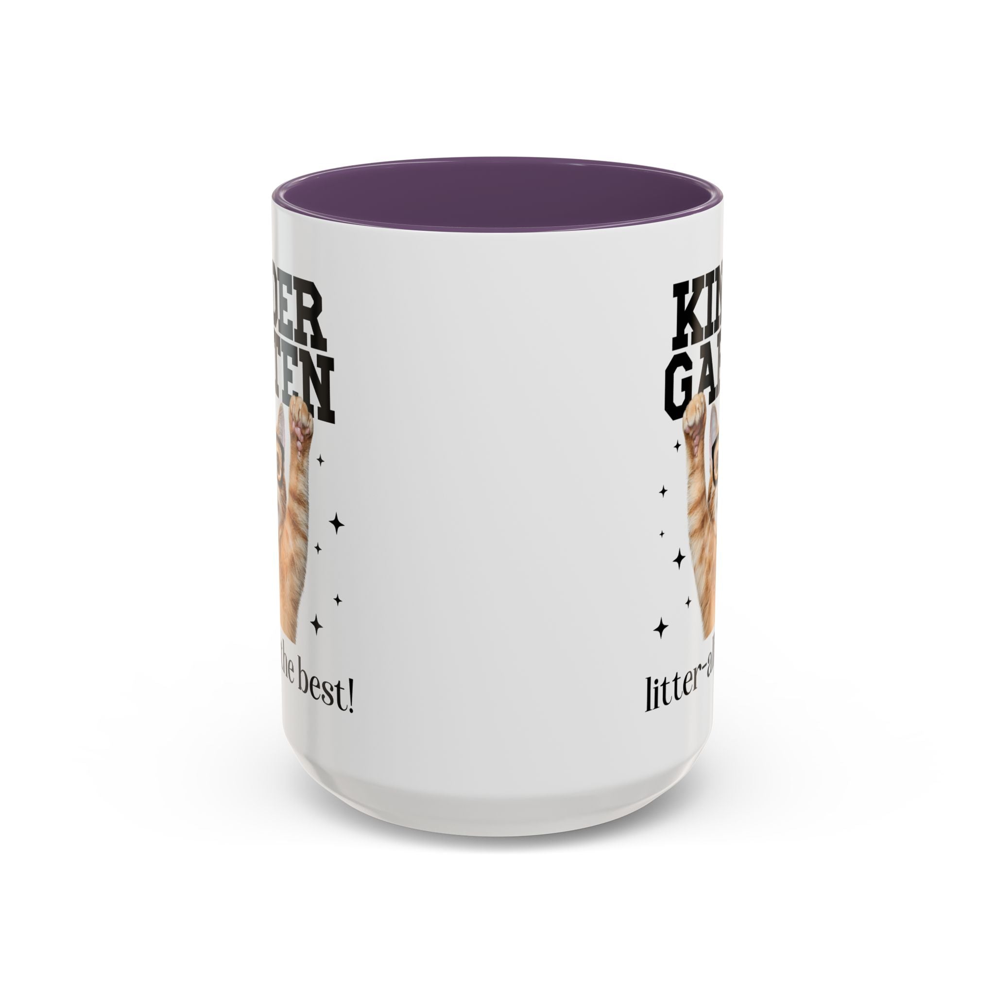 Kindergarten Teacher Cat Lover Coffee Mug