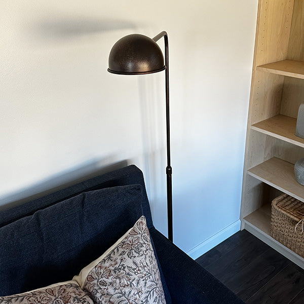 Adjustable Dome Iron Floor Lamp