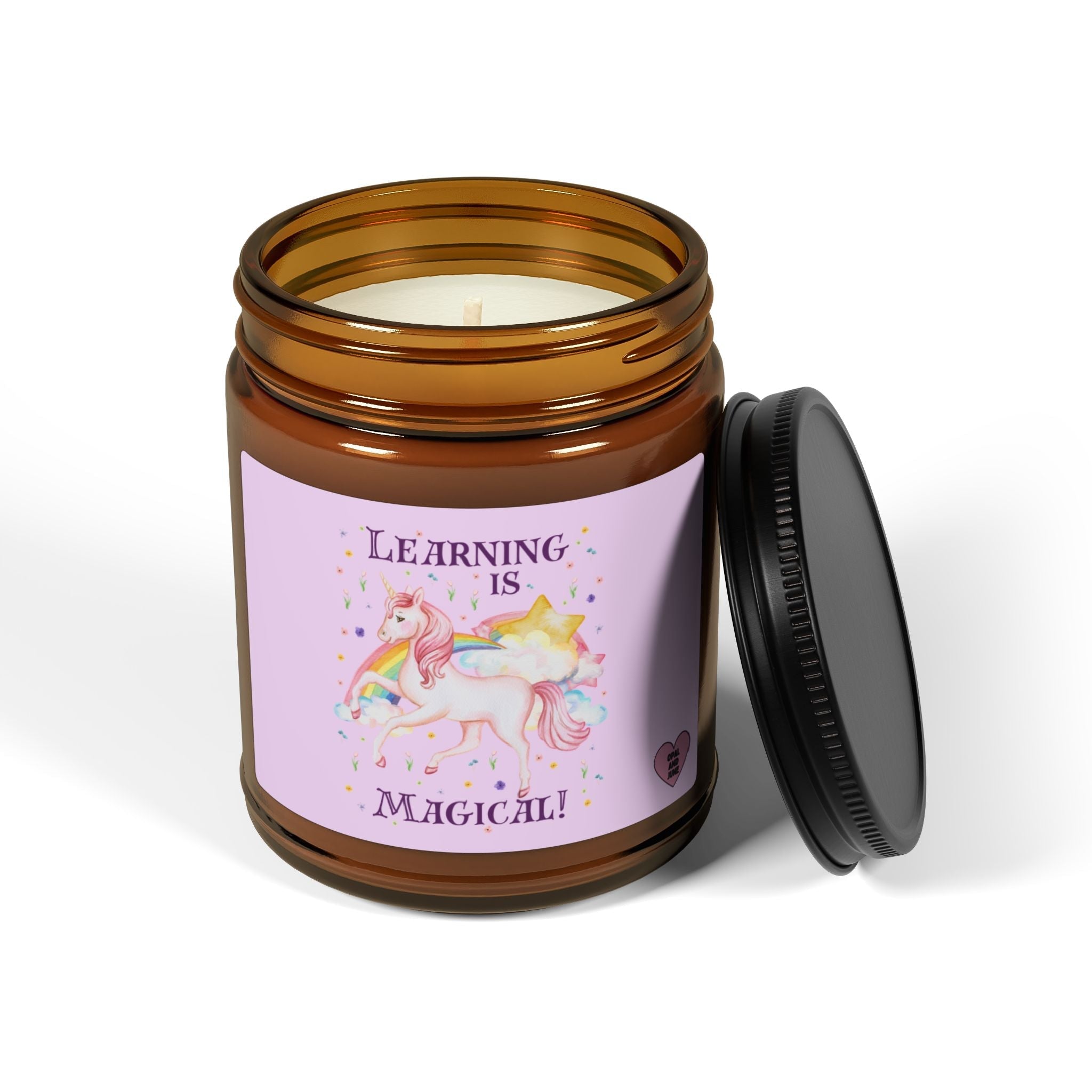 Learning is Magical Candle