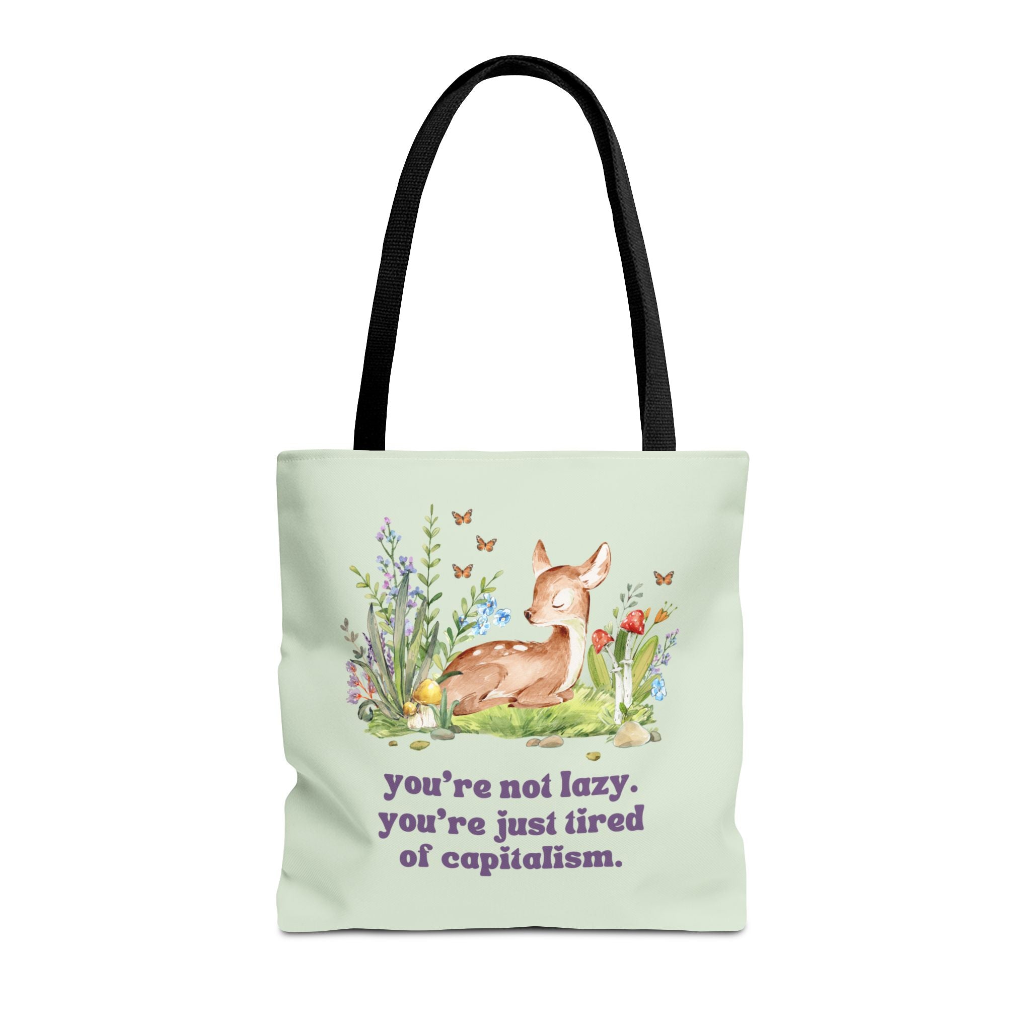 Tired of Capitalism Tote Bag