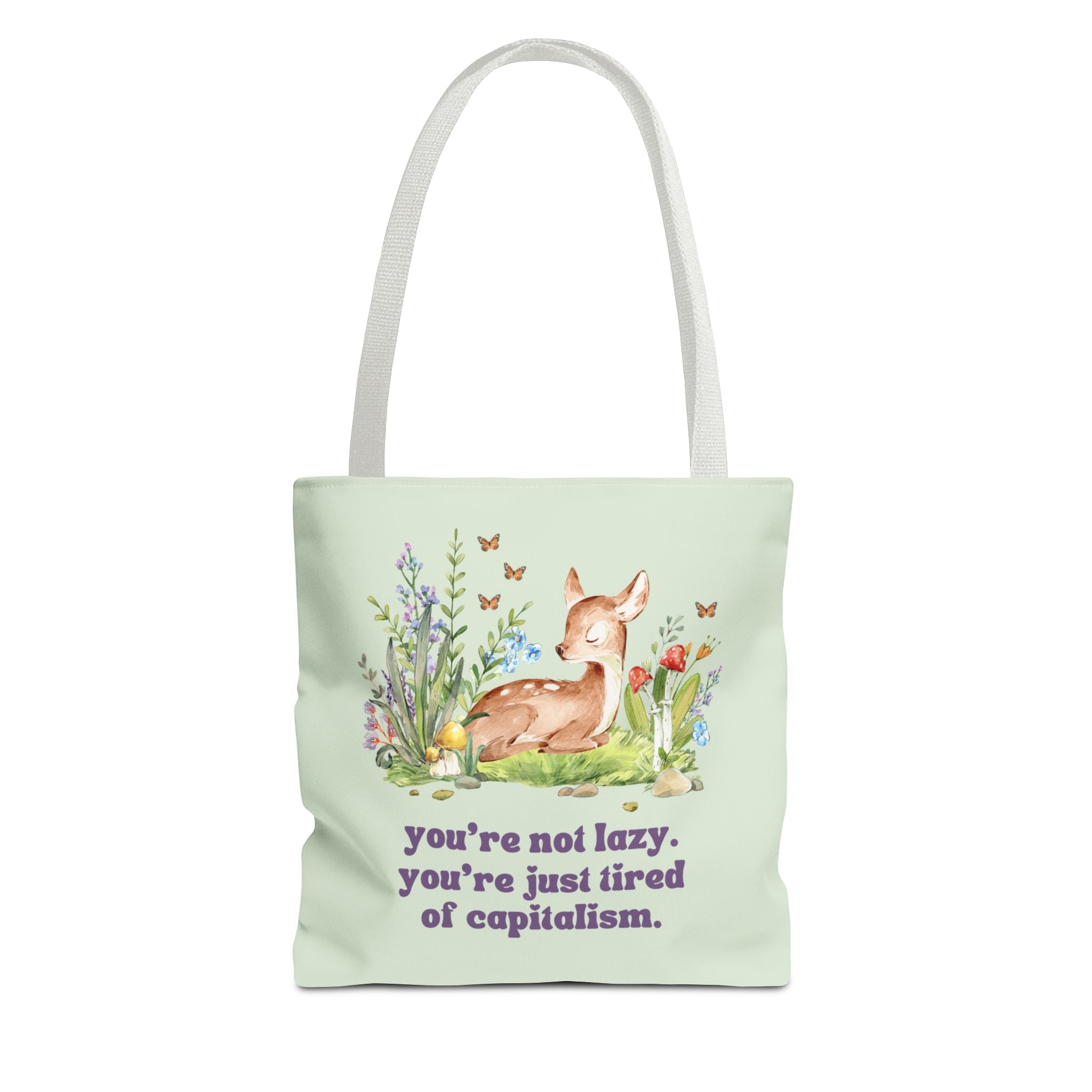 Tired of Capitalism Tote Bag