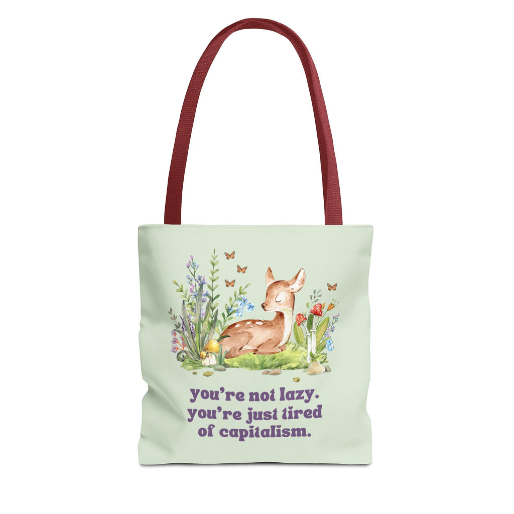 Tired of Capitalism Tote Bag