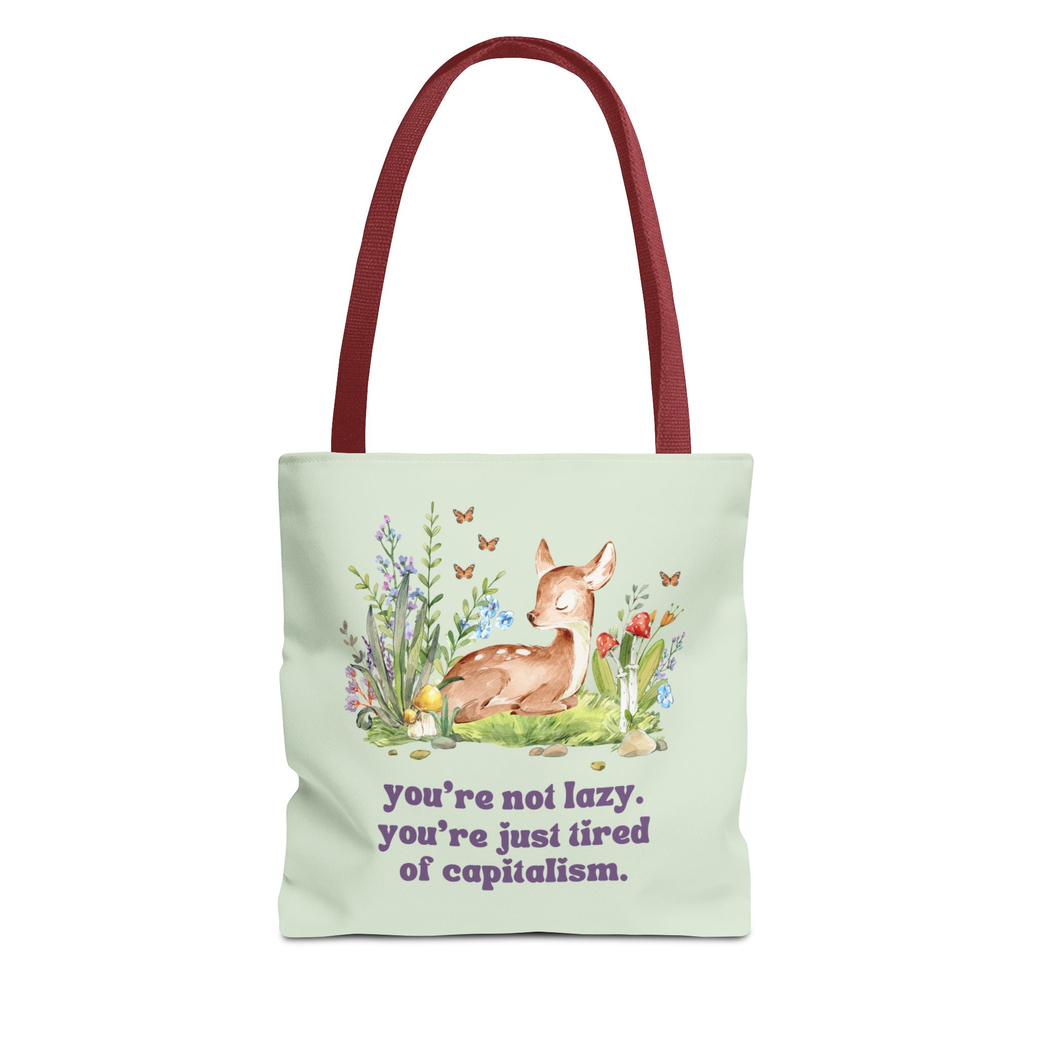 Tired of Capitalism Tote Bag