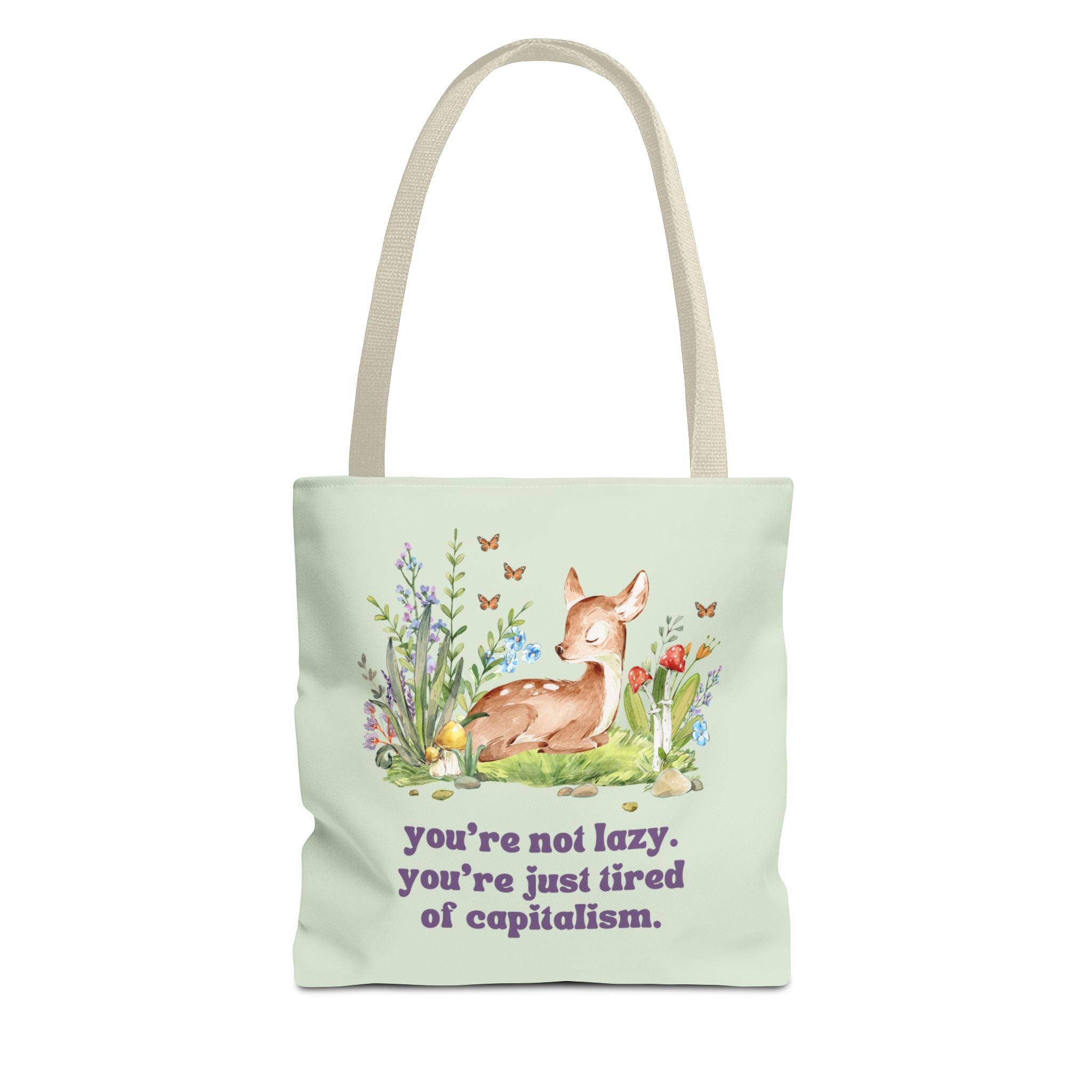 Tired of Capitalism Tote Bag