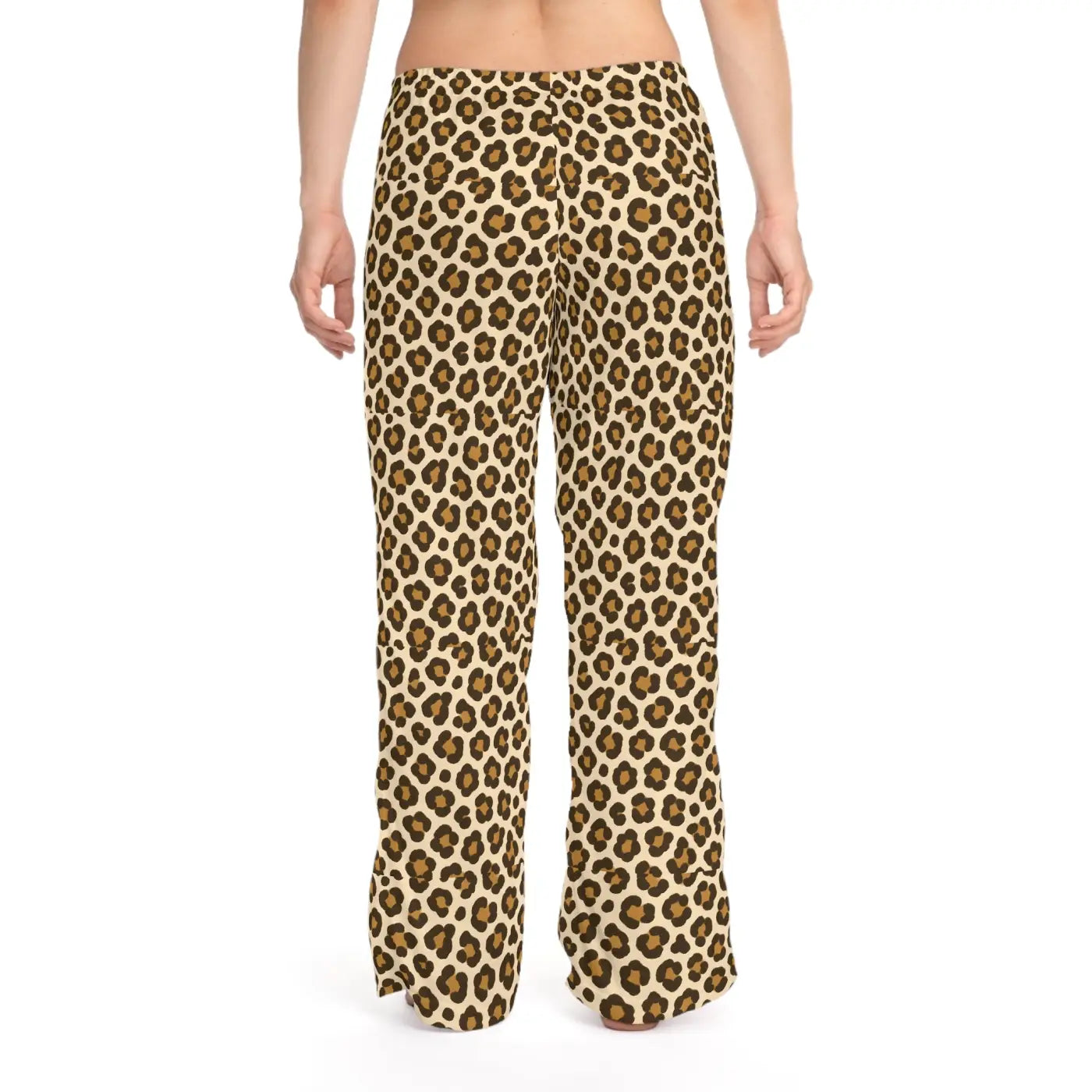 Leopard Print Pajama Pants - Cozy Animal Print Pjs - DipaliZ