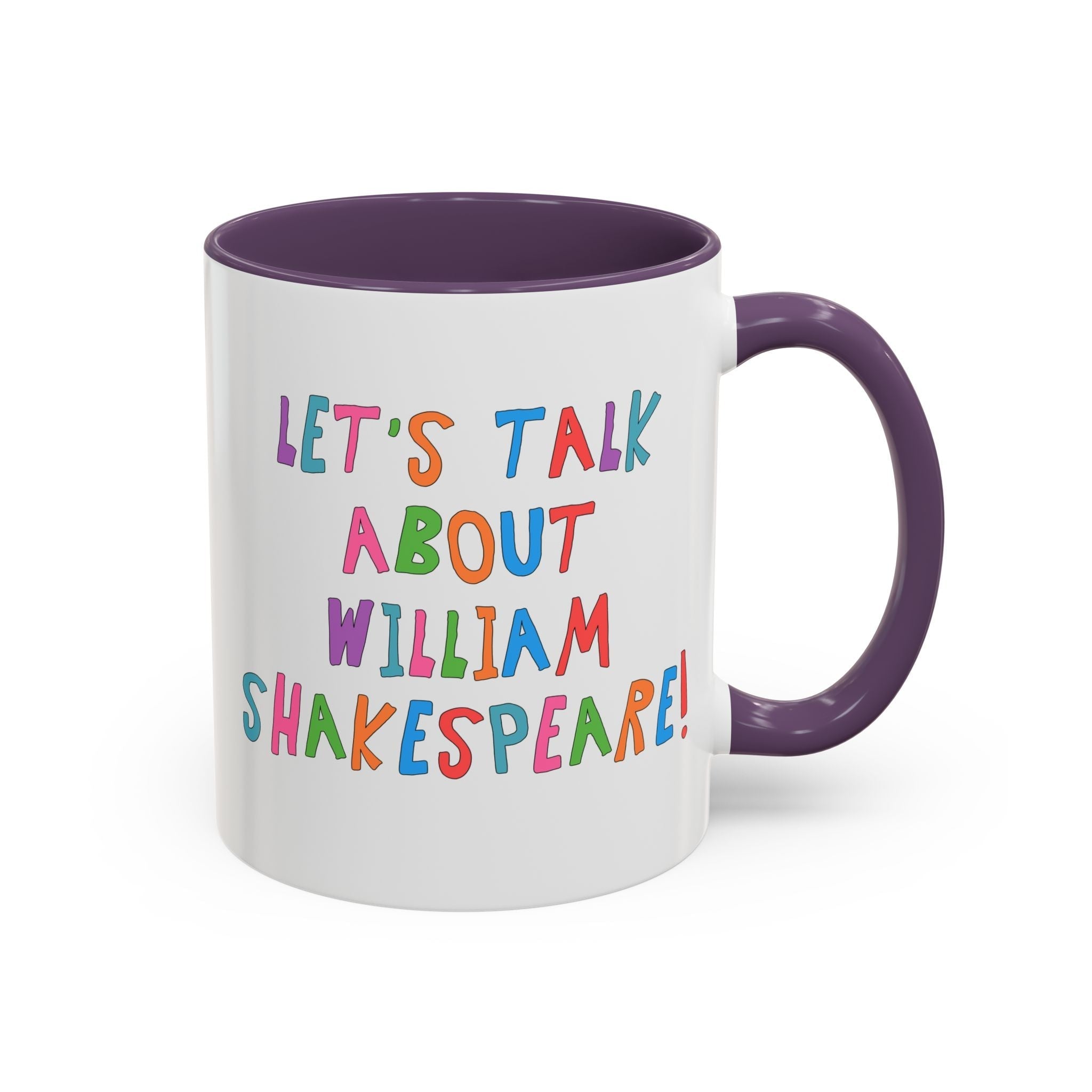 Let's Talk About William Shakespeare Mug