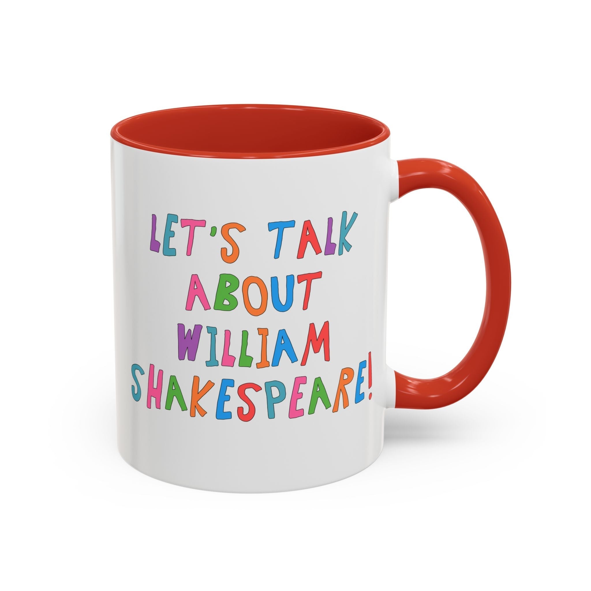 Let's Talk About William Shakespeare Mug