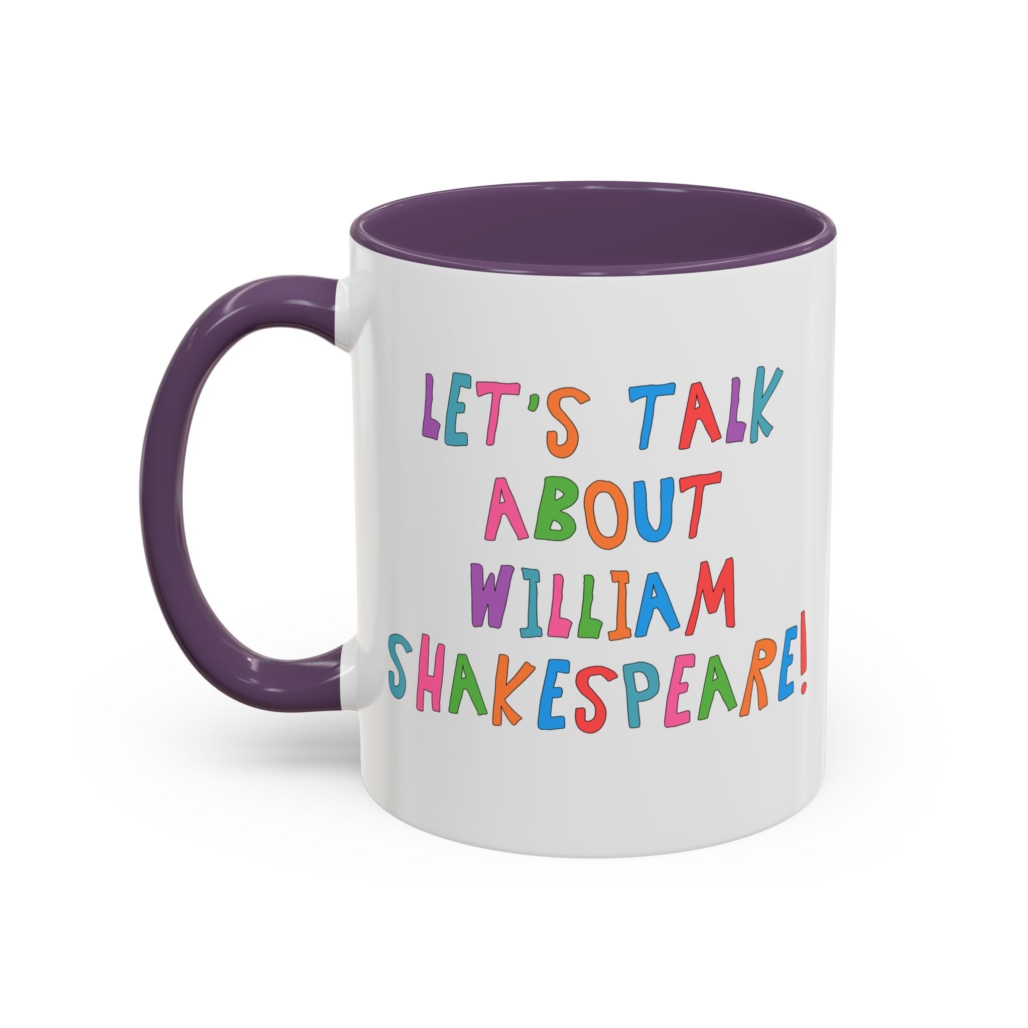 Let's Talk About William Shakespeare Mug
