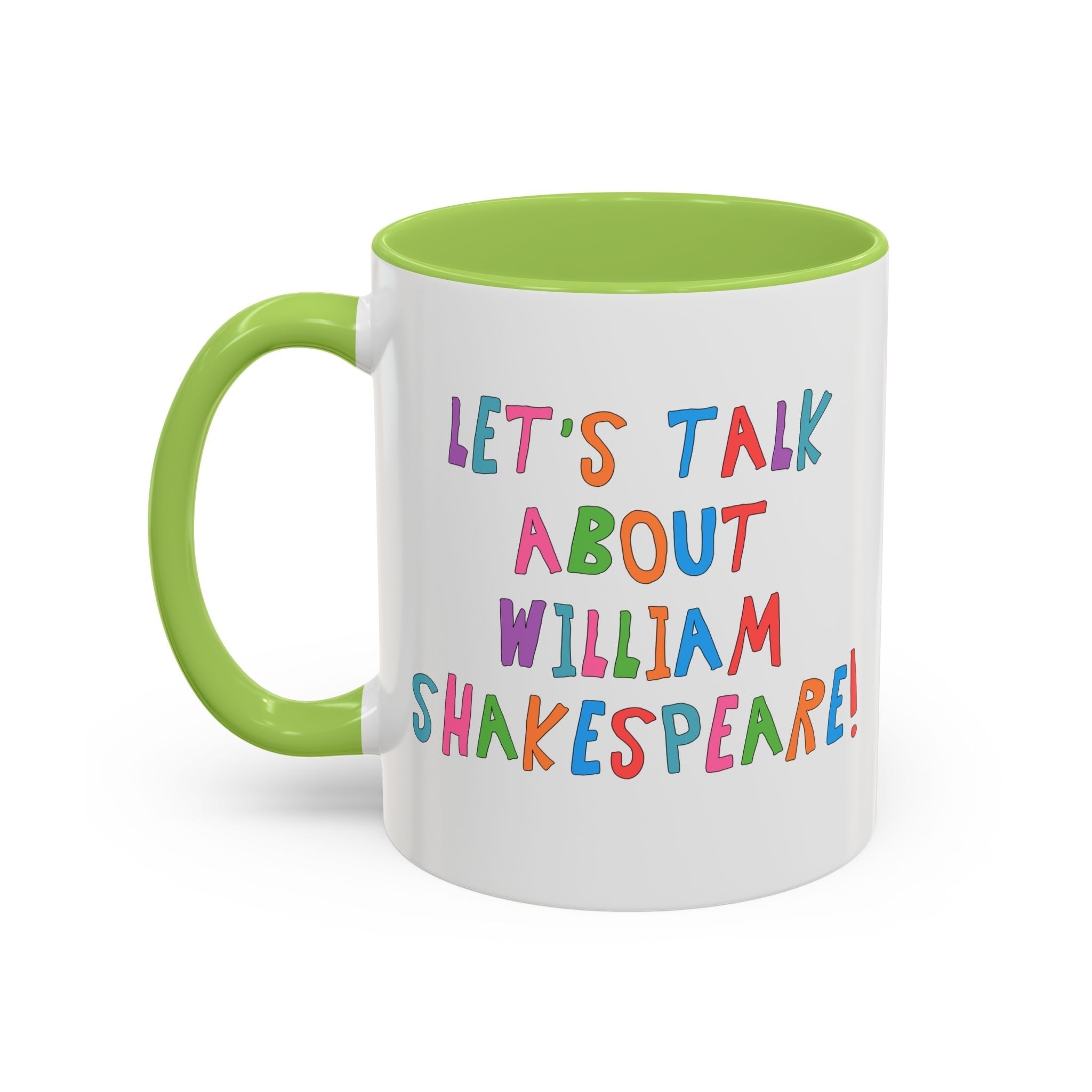 Let's Talk About William Shakespeare Mug
