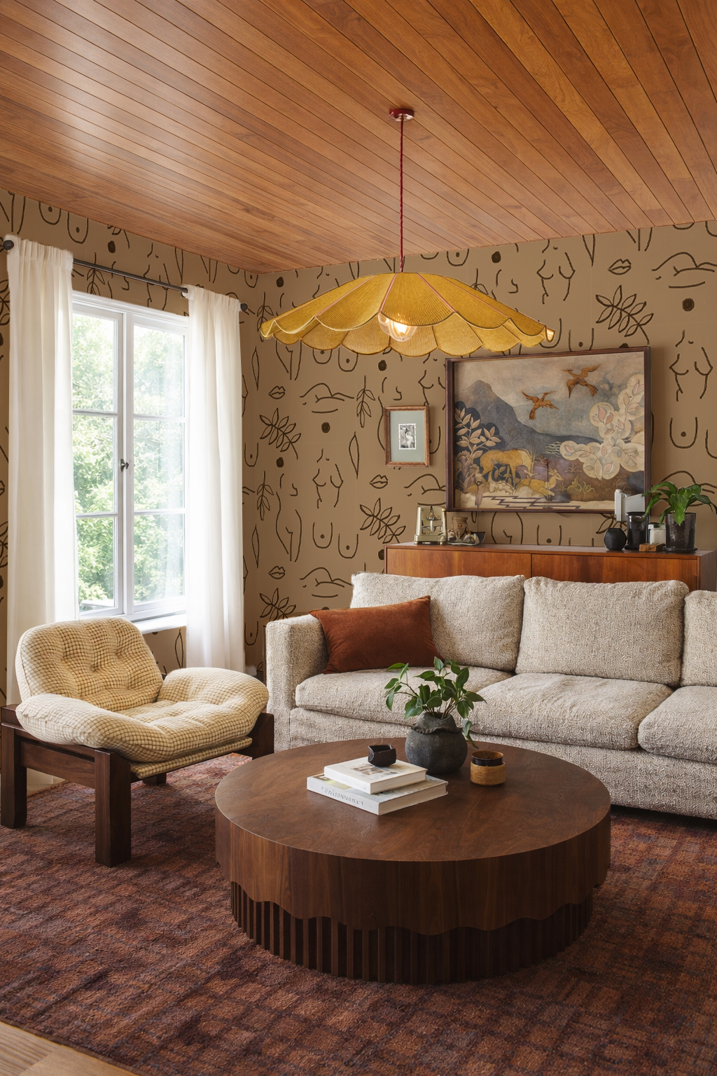 Neutral Nudes Wallpaper, coco