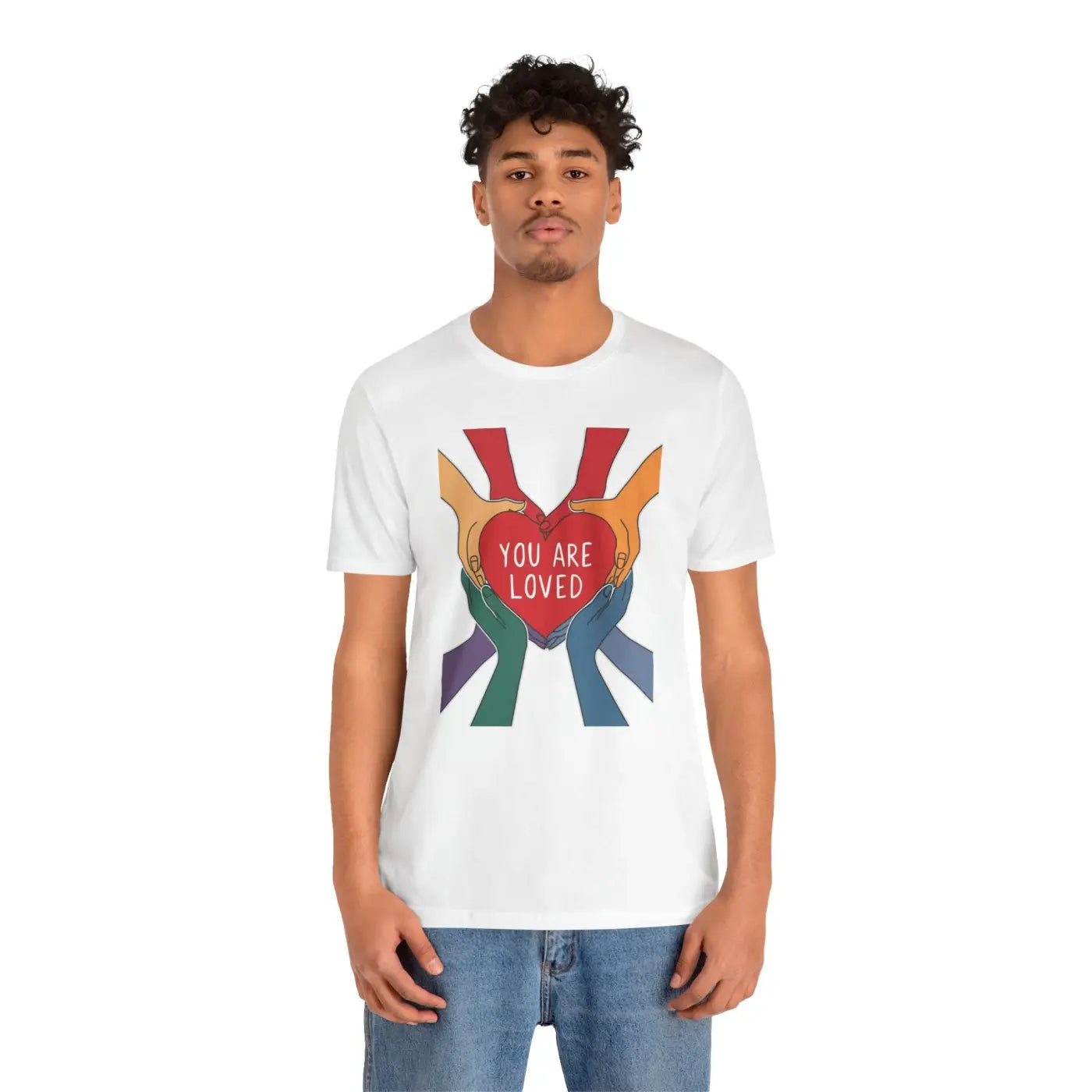 Ultra Soft Unisex Jersey Tee - Pride Day Gay Tee - Dipaliz