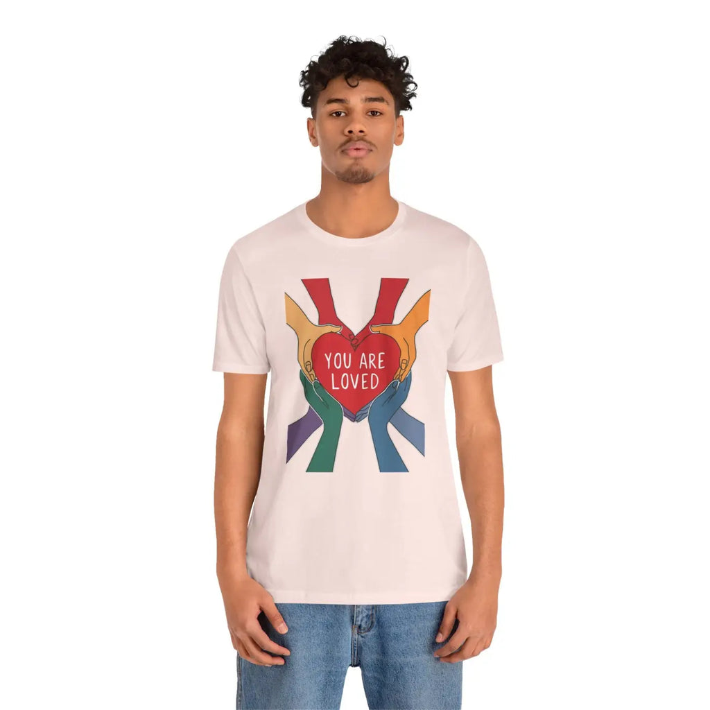 Ultra Soft Unisex Jersey Tee - Pride Day Gay Tee - Dipaliz