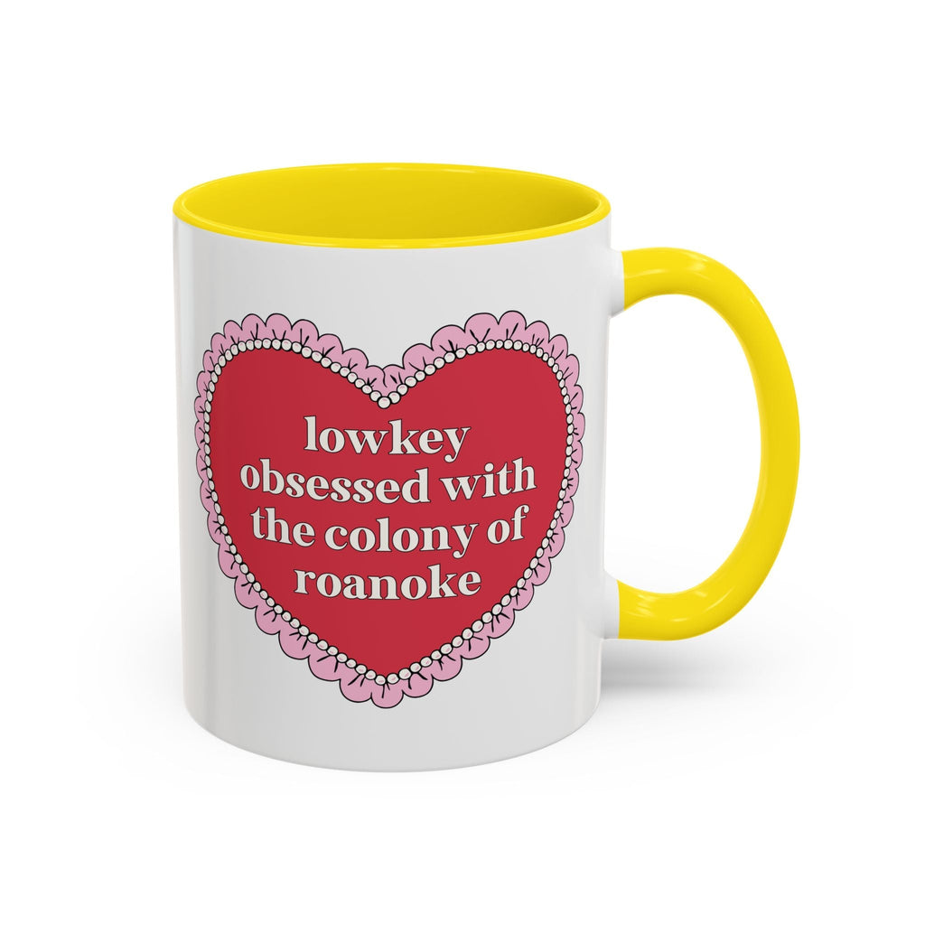 Lowkey Obsessed with the Colony of Roanoke Coffee Mug