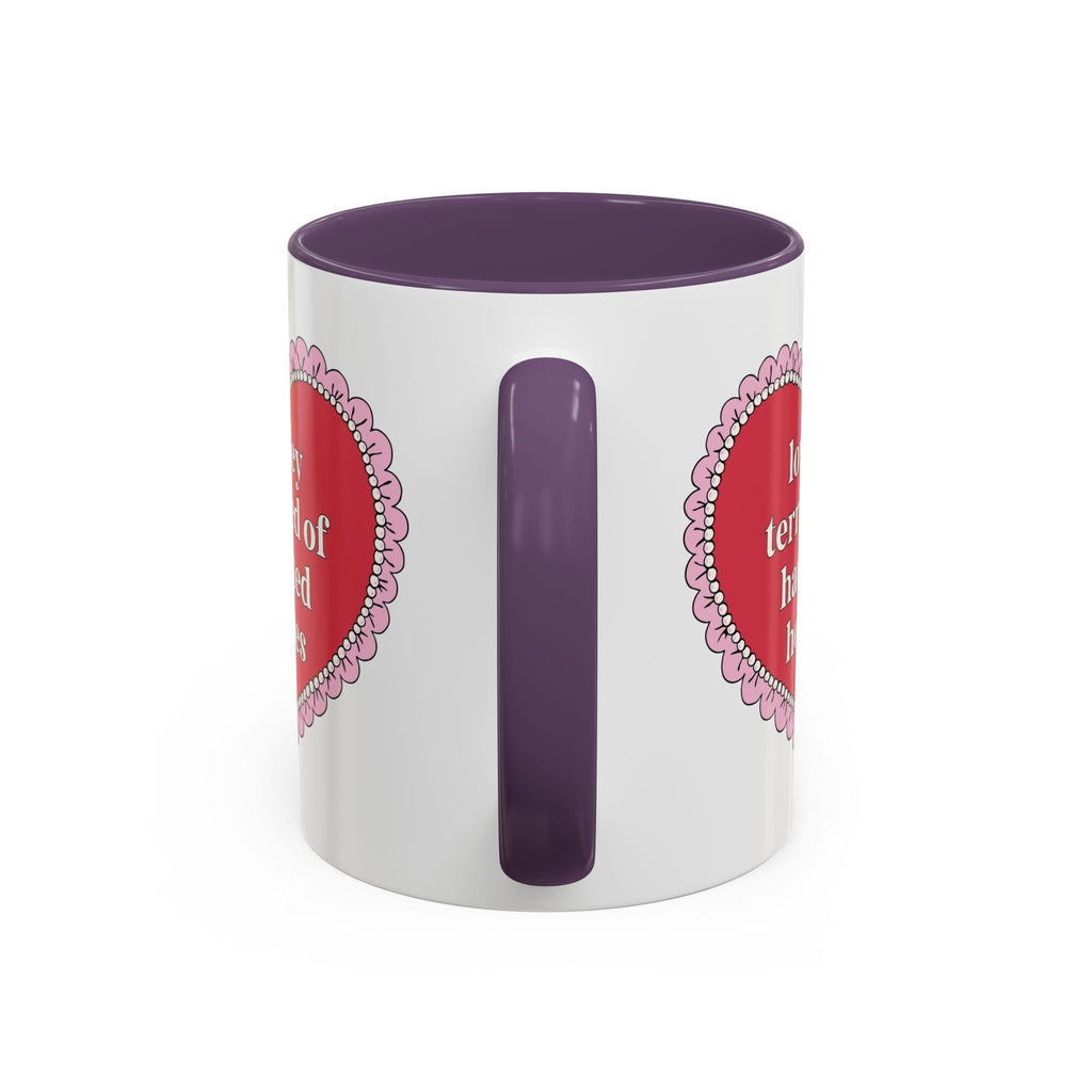 Lowkey Terrified of Haunted Houses Coffee Mug