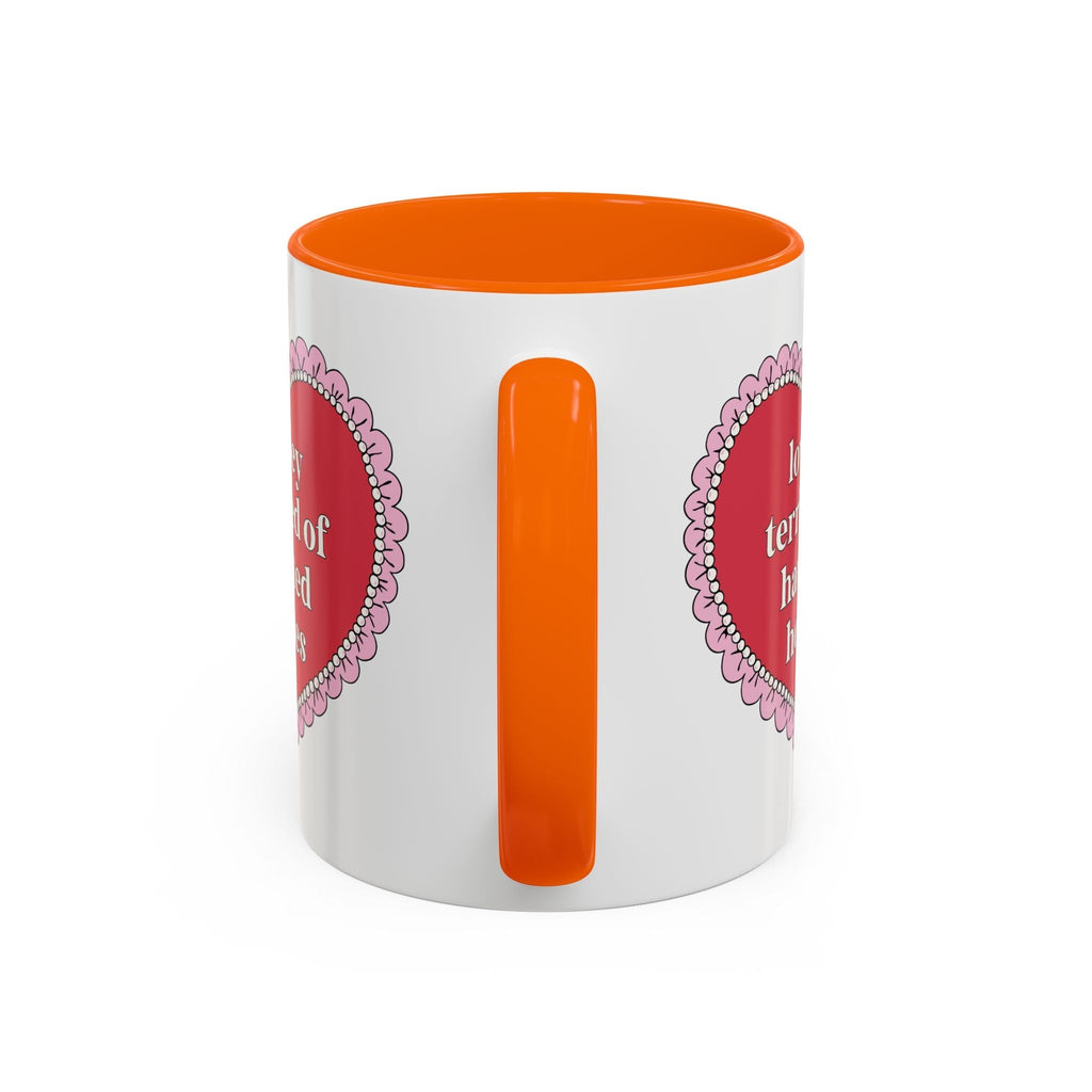 Lowkey Terrified of Haunted Houses Coffee Mug