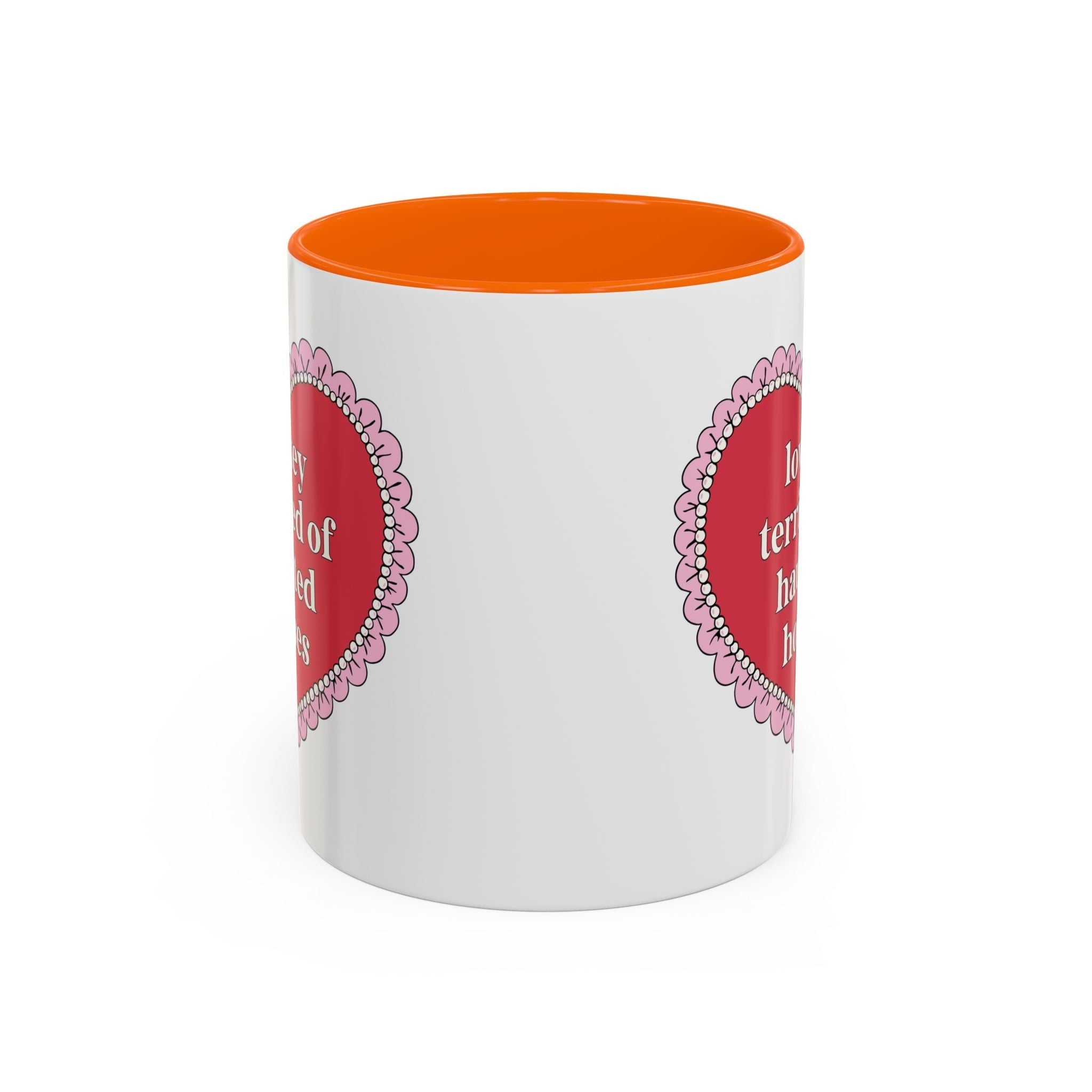 Lowkey Terrified of Haunted Houses Coffee Mug