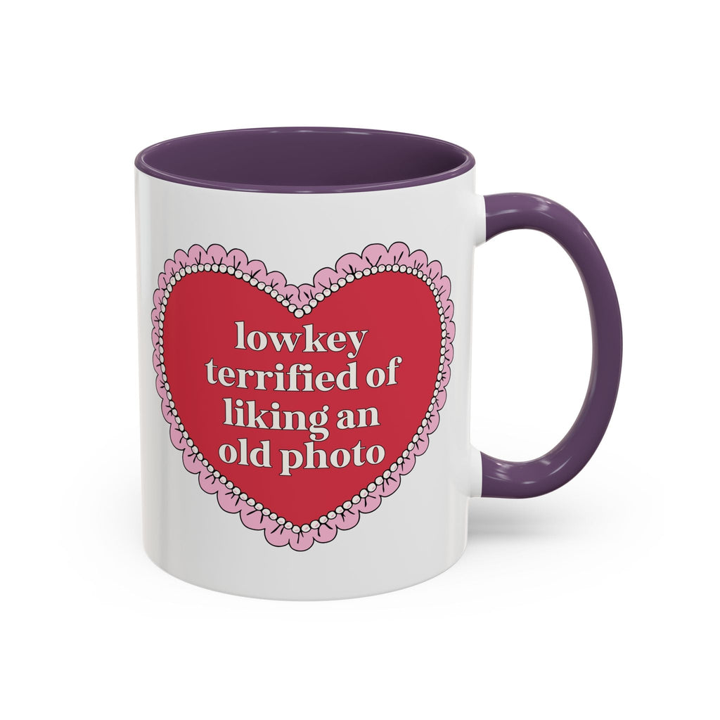 Lowkey Terrified of Liking an Old Photo Coffee Mug