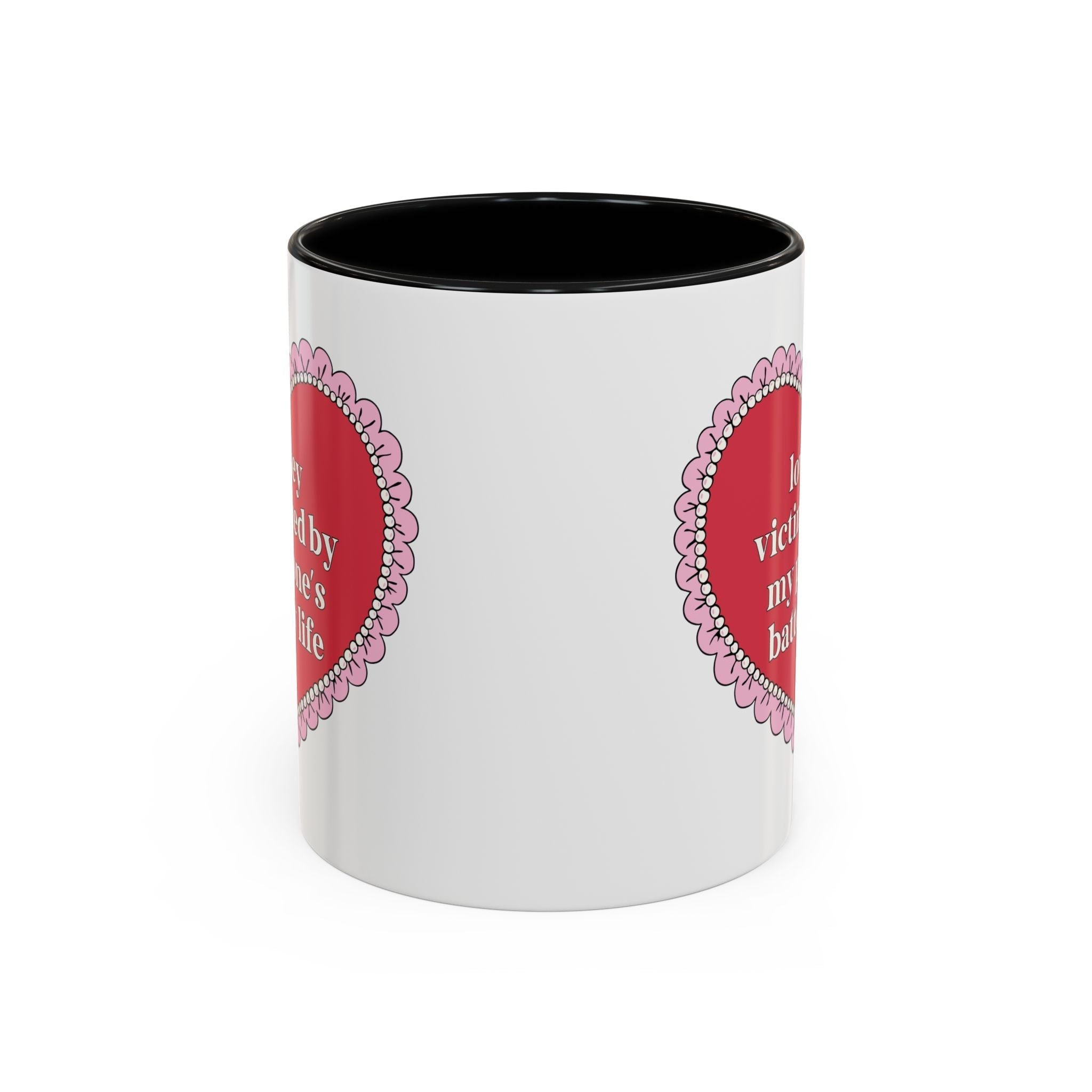 Lowkey Victimized By My Phone's Battery Life 11 Oz Coffee Mug