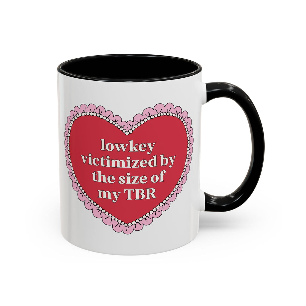 Lowkey Victimized by the Size of My TBR Coffee Mug