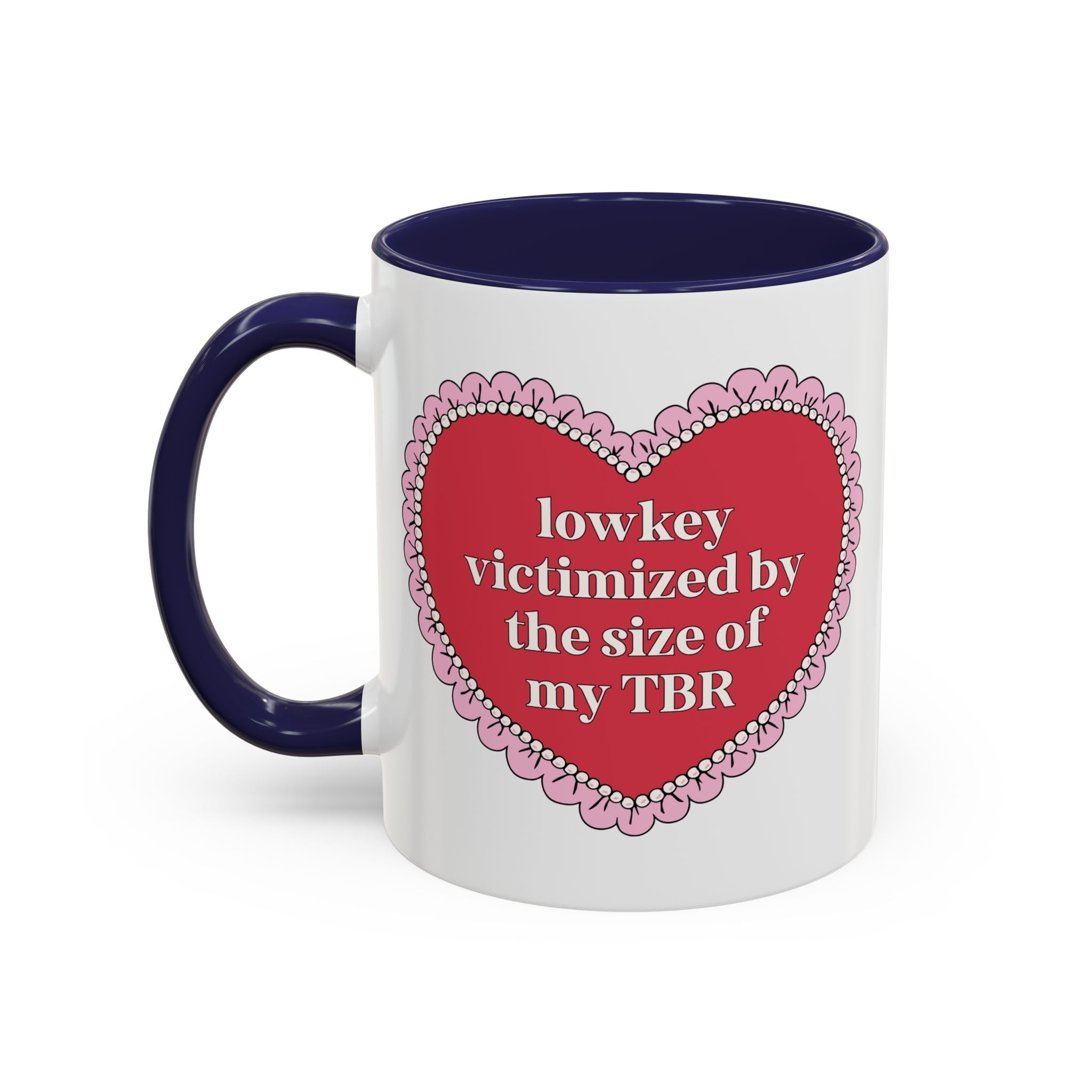 Lowkey Victimized by the Size of My TBR Coffee Mug