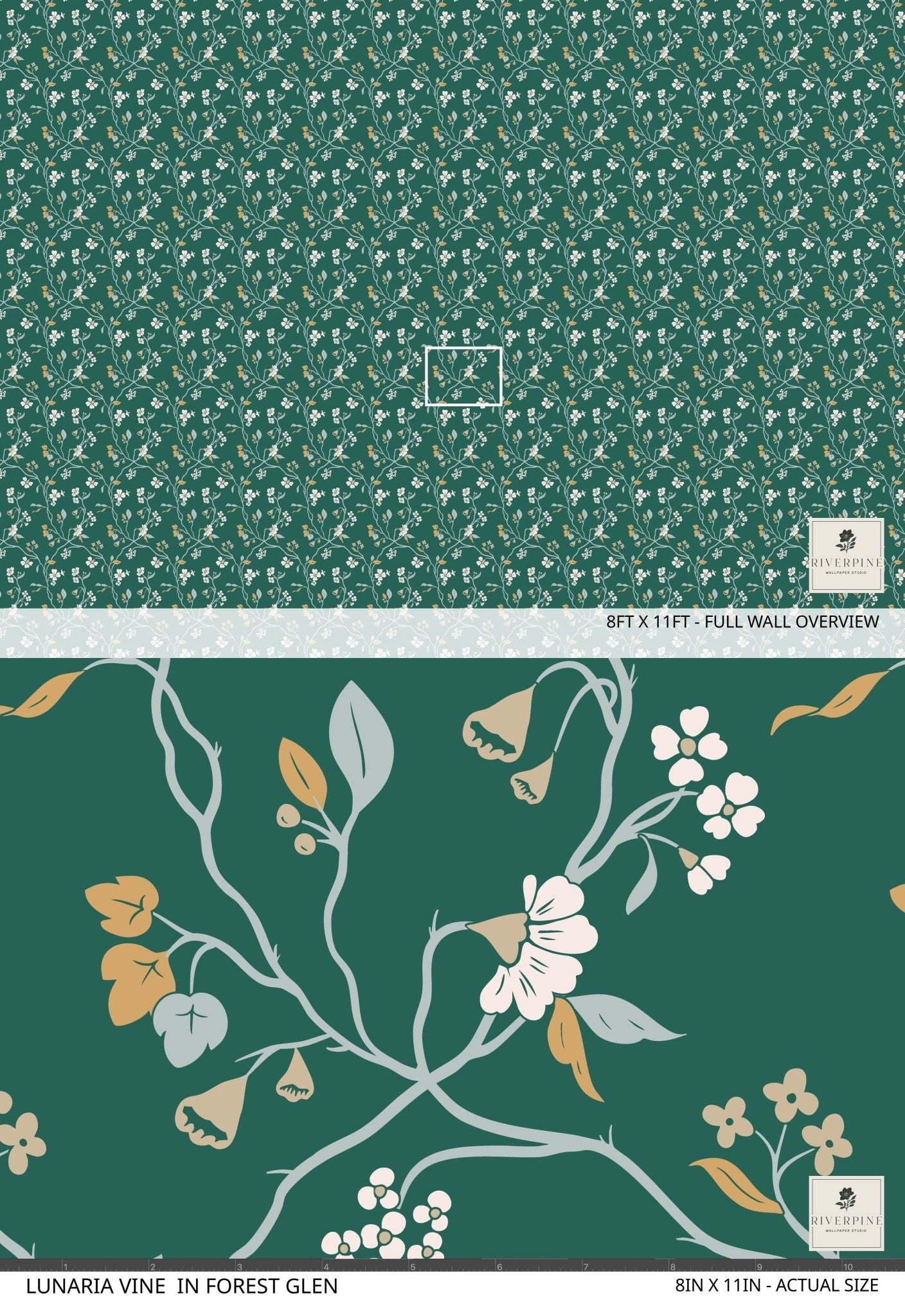 Lunaria Vine Wallpaper in Forest Glen