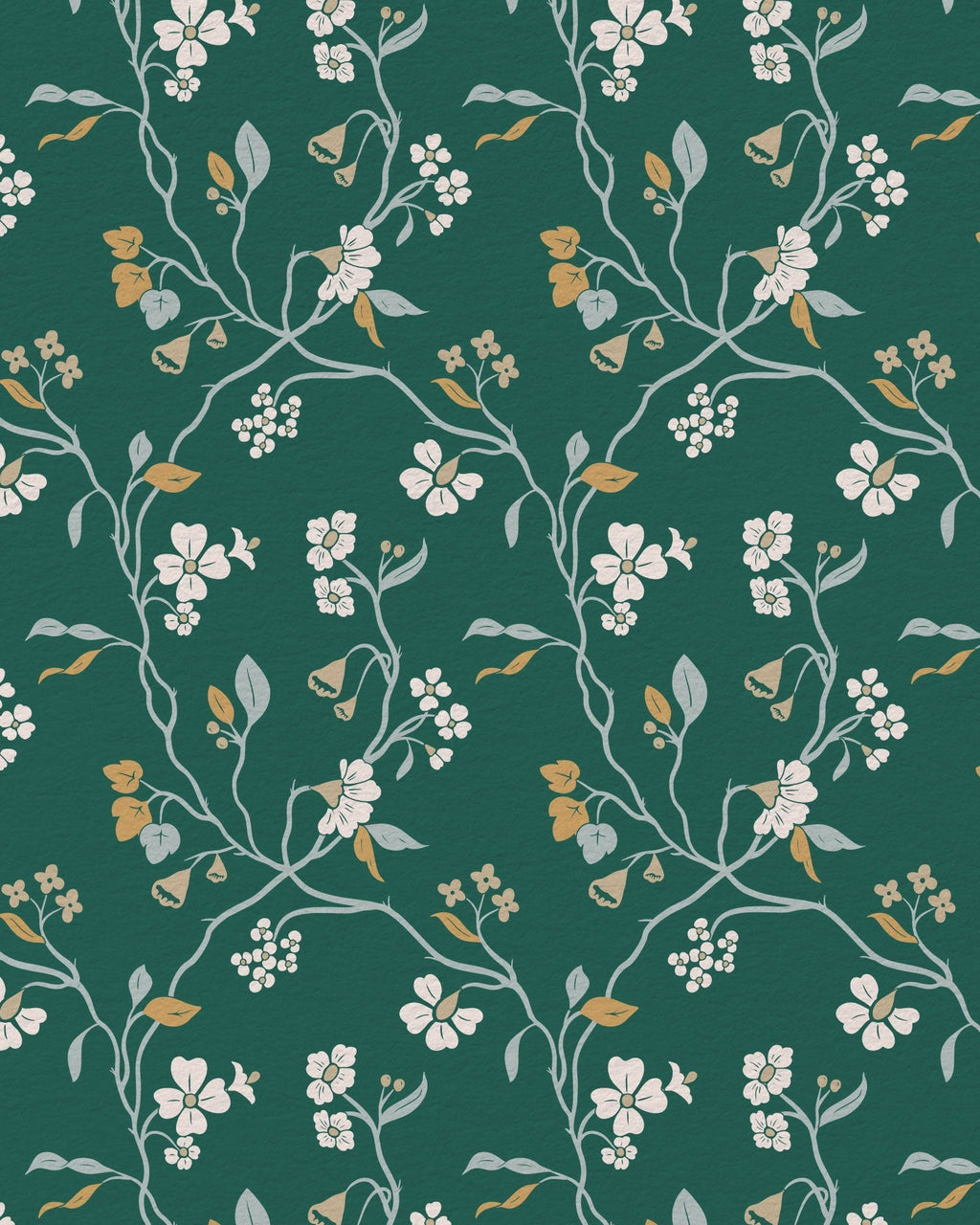 Lunaria Vine Wallpaper in Forest Glen