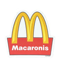 Macaronis Sticker