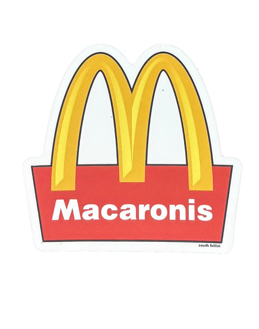 Macaronis Sticker