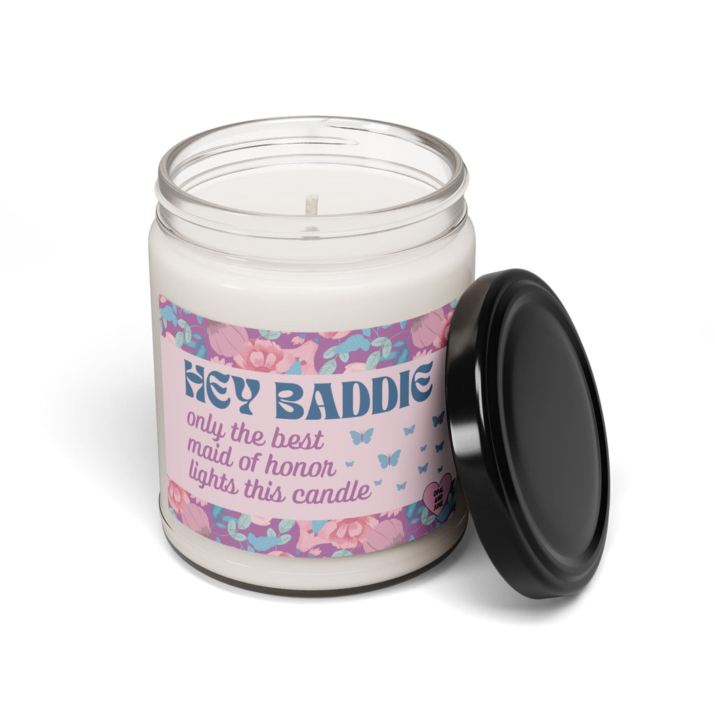 Maid of Honor Proposal Candle