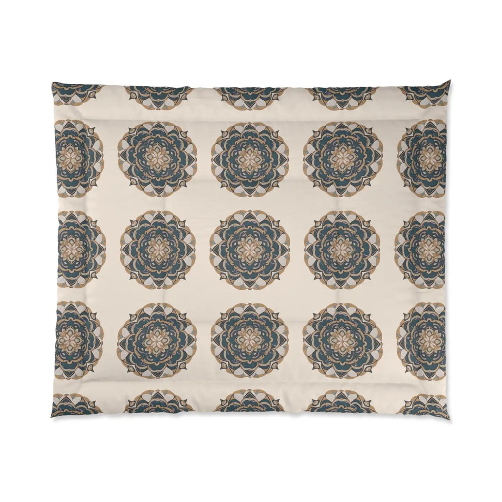 Vibrant Mandal Pattern Polyester Comforter - DipaliZ