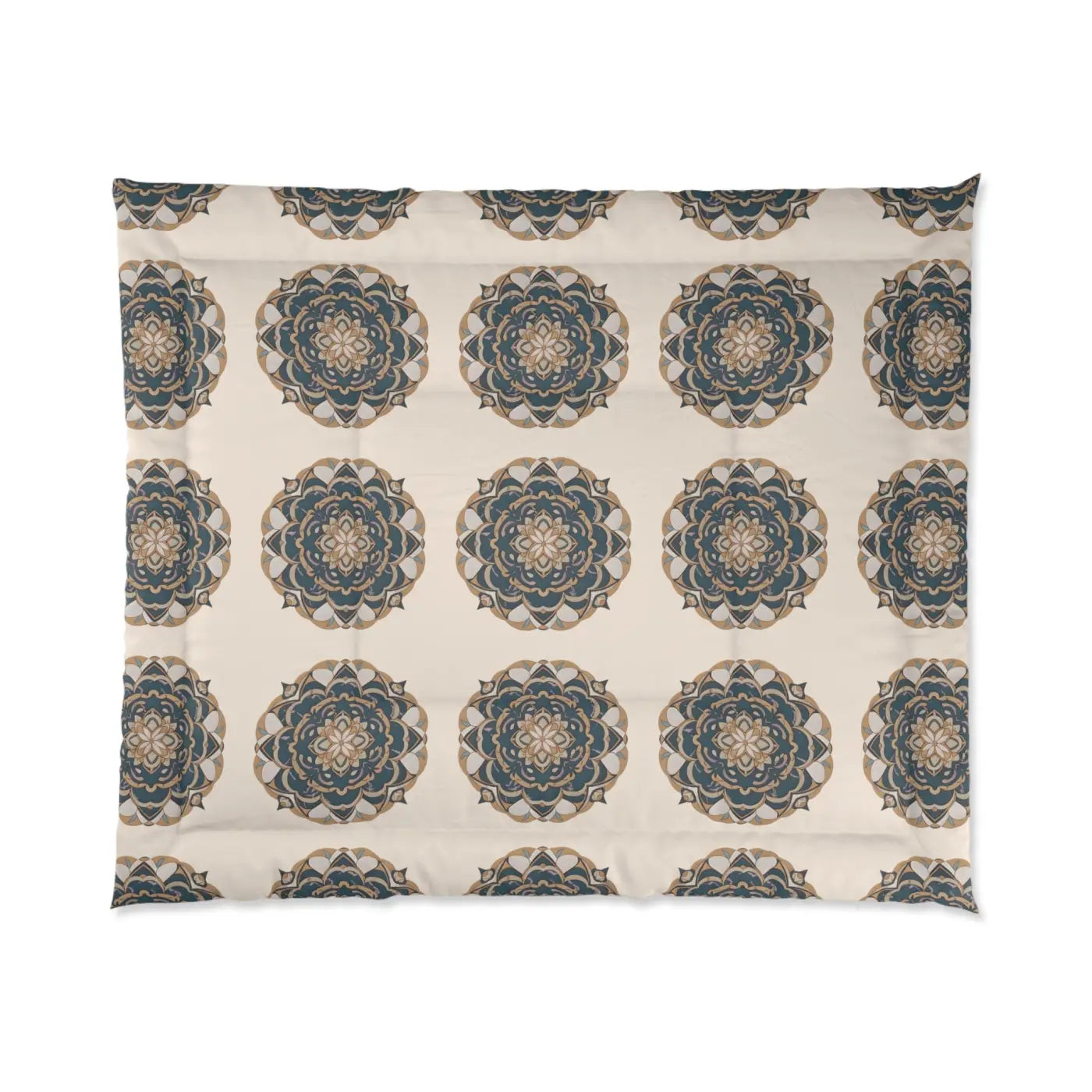 Vibrant Mandal Pattern Polyester Comforter - DipaliZ