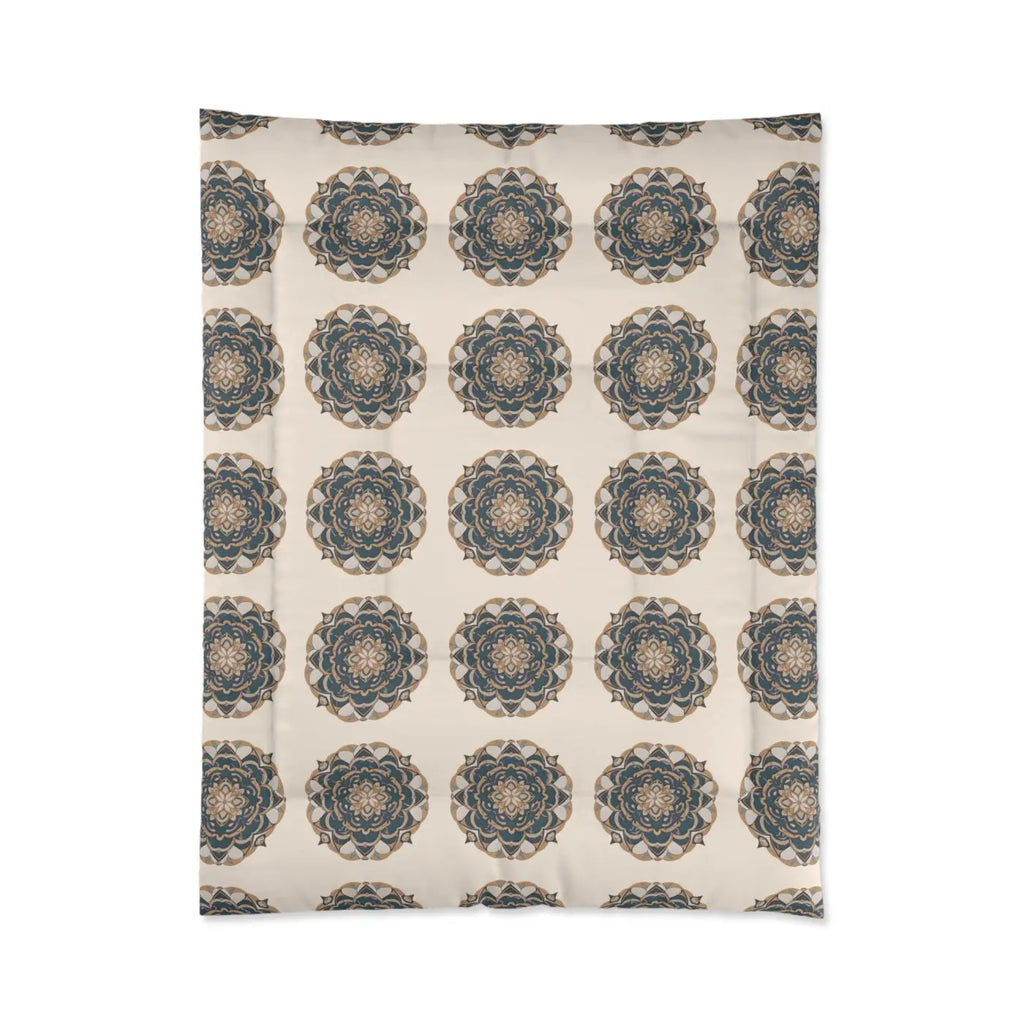 Vibrant Mandal Pattern Polyester Comforter - DipaliZ