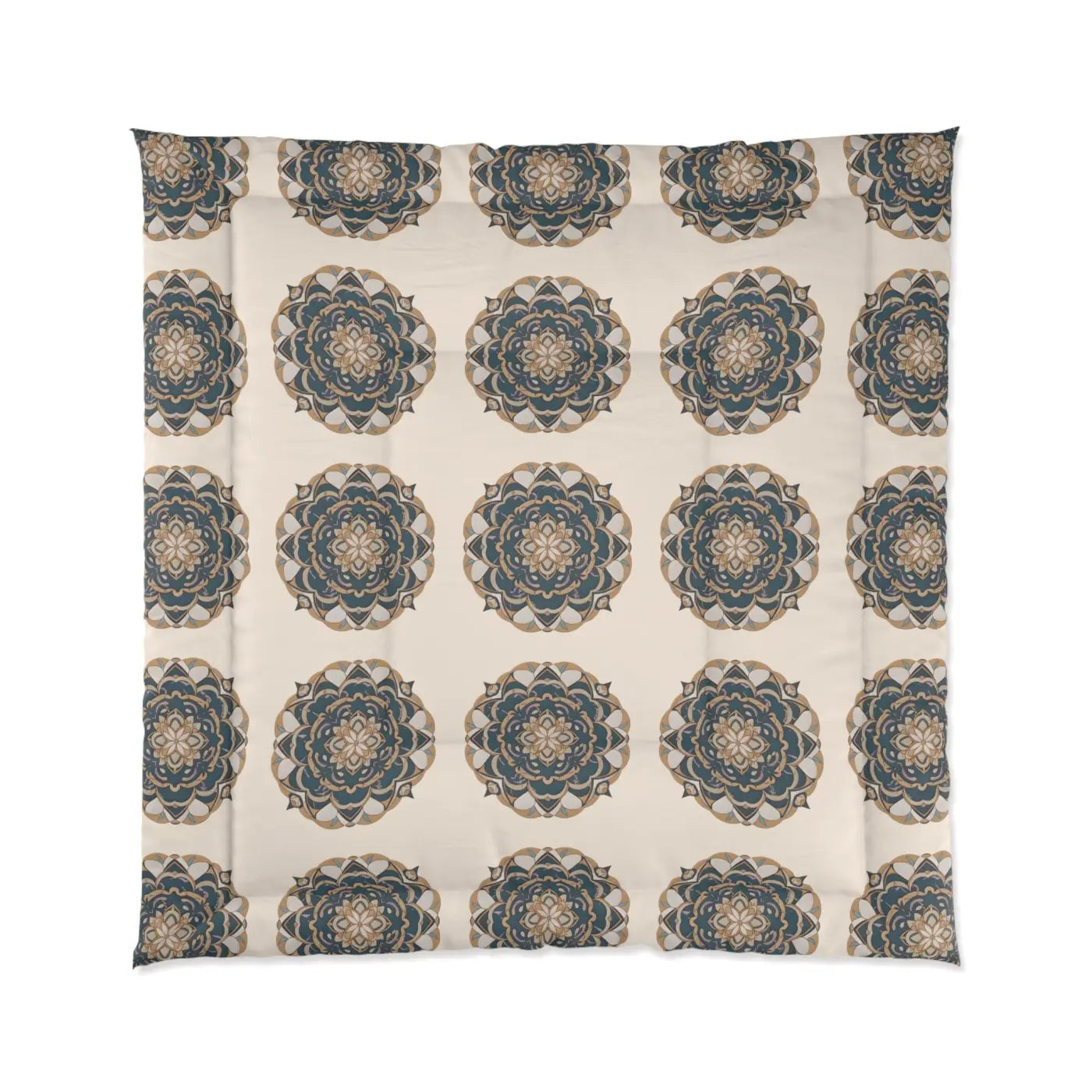 Vibrant Mandal Pattern Polyester Comforter - DipaliZ