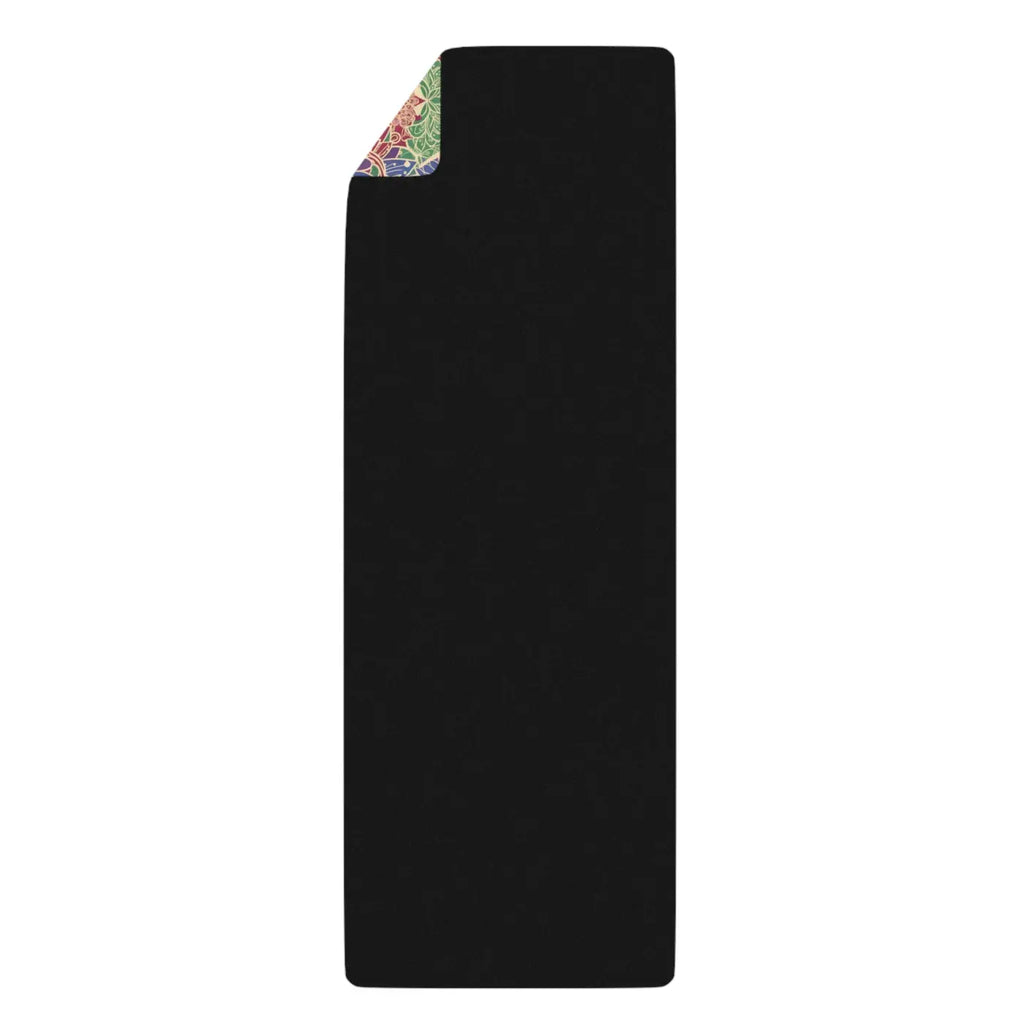 Floral Rubber Yoga Mat - Luxury Grip Natural Rubber - Dipaliz