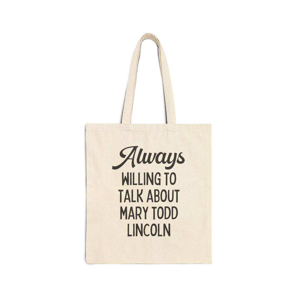 Mary Todd Lincoln Tote: American Women's History Tote Bag