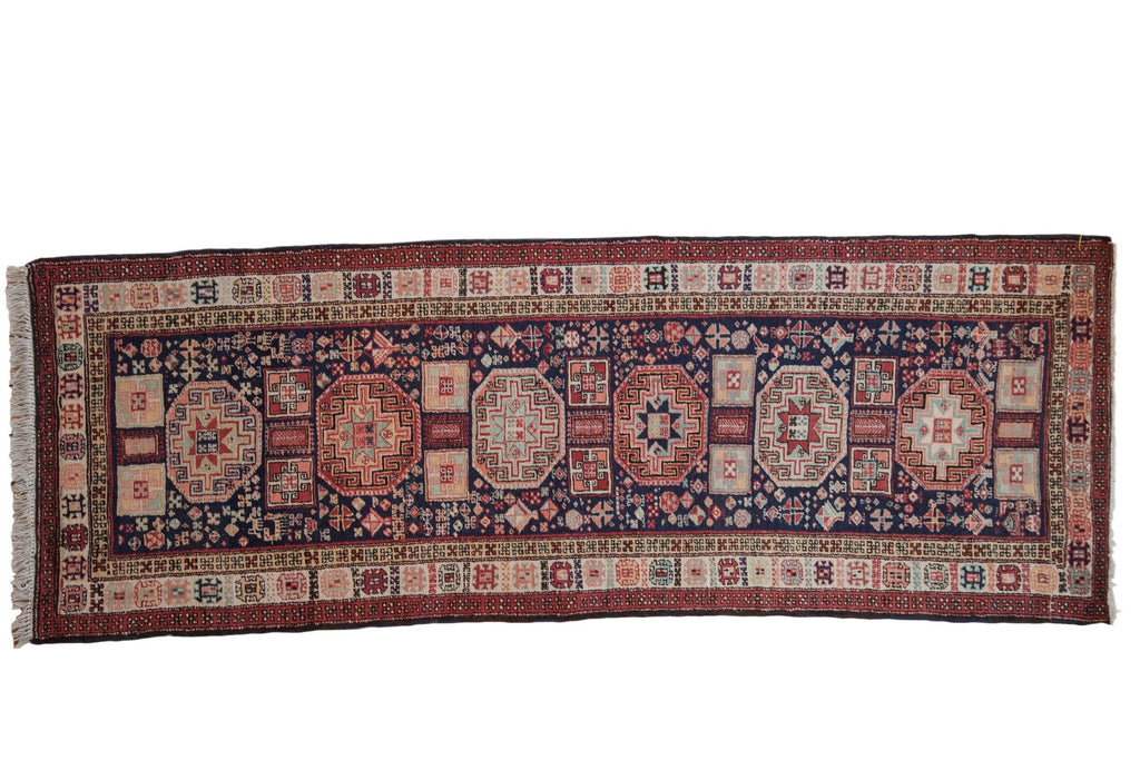 3.5x10 Vintage Ardebil Rug Runner